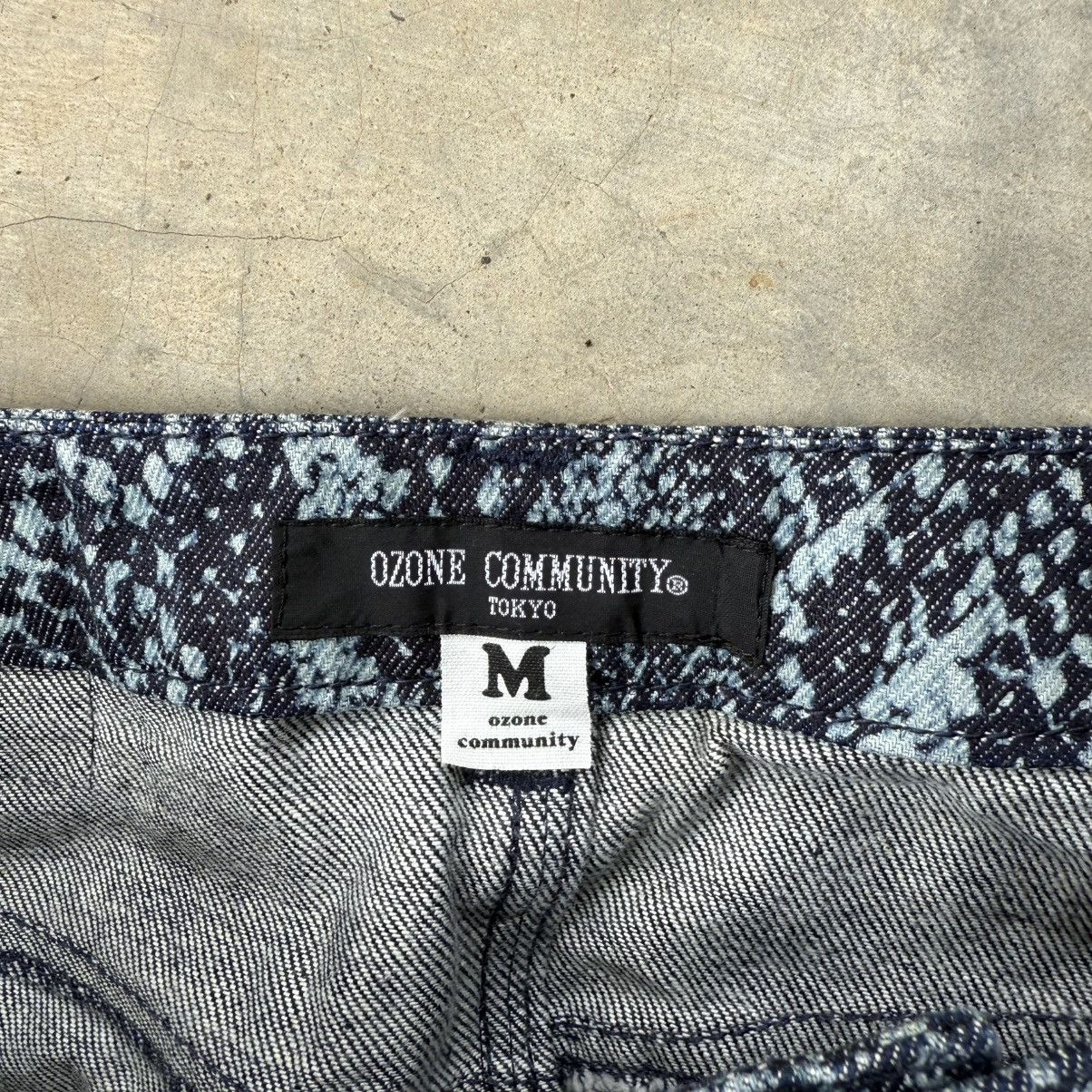 Hysteric Glamour Vintage Ozone Community Flare Snakeskin Hysteric Jeans Size US 28 / EU 44 - 8 Thumbnail