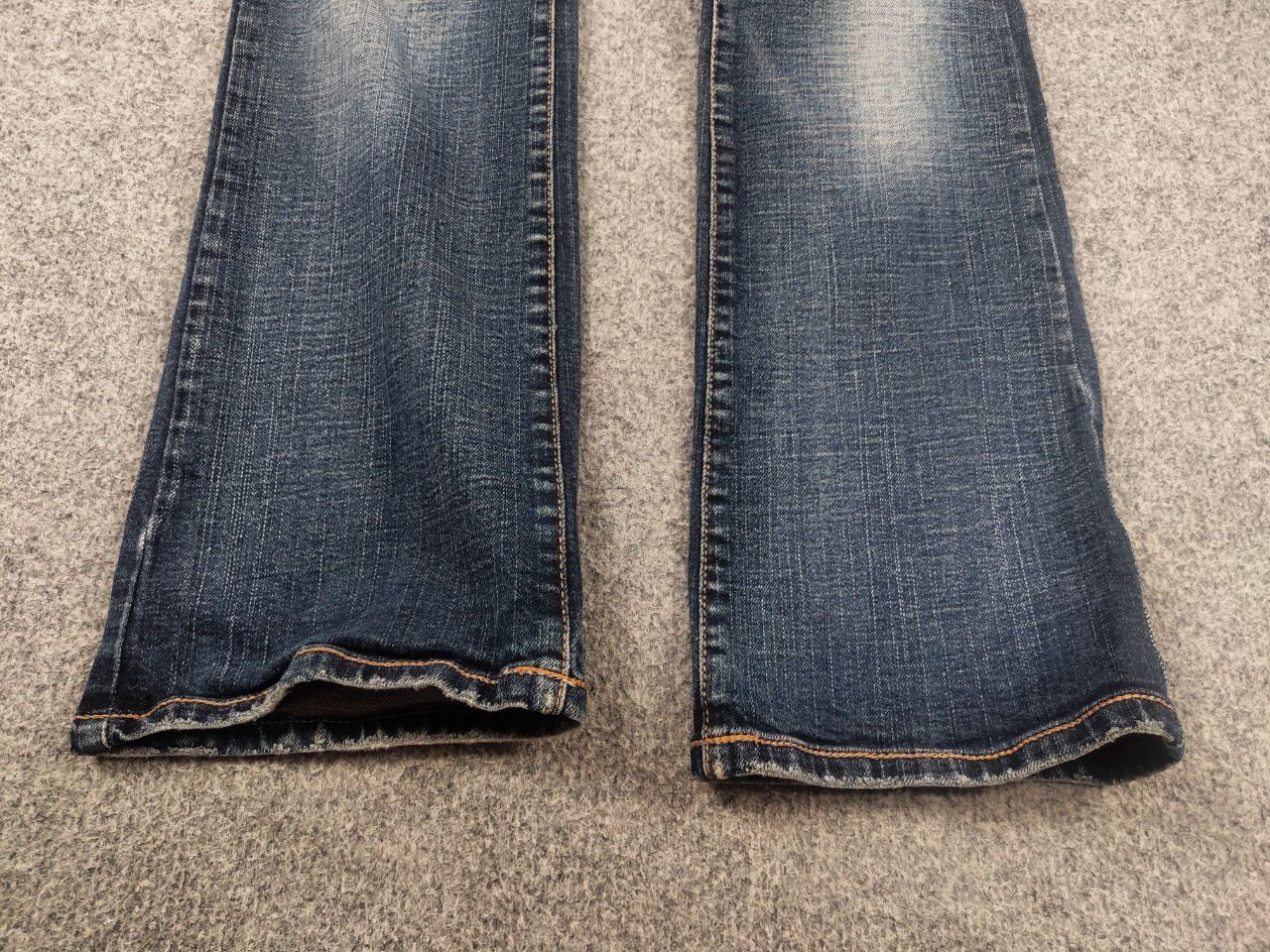 Diesel Vintage Diesel Belted low Rise jeans Flared bootcut Y2K Size 29" - 6 Thumbnail