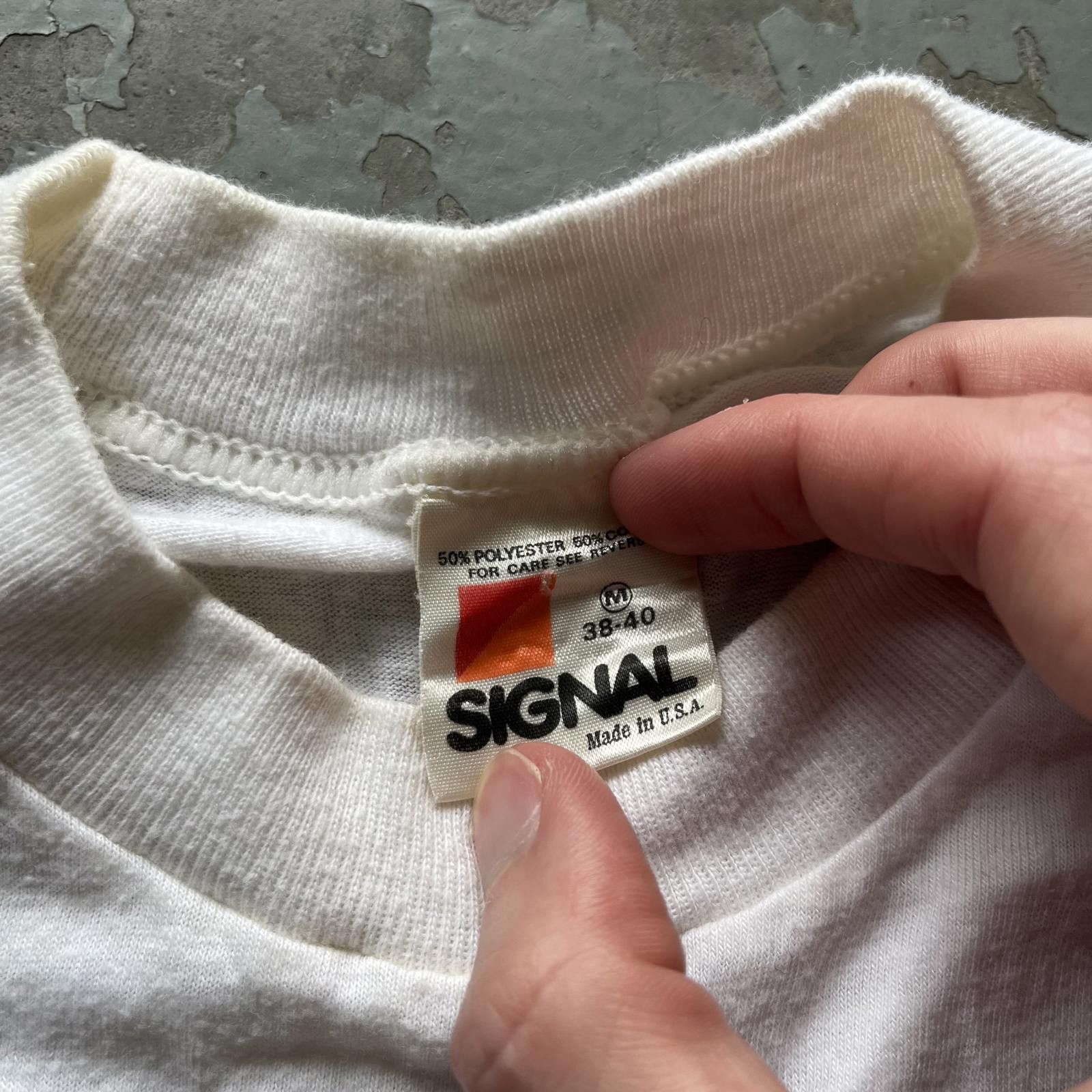 Signal Sport × Vintage Vintage 80s DSI Surf M.C. Escher Tank Top Sleeveless Shirt Size US M / EU 48-50 / 2 - 5 Thumbnail
