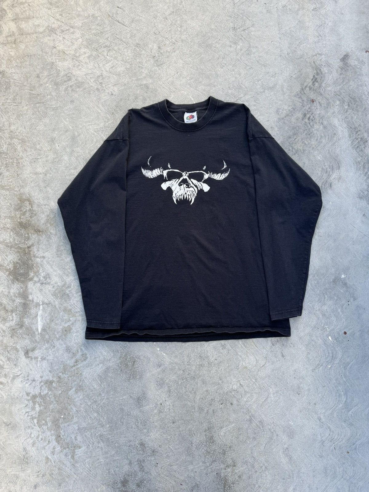 Band Tees Vintage Y2K 2000s Danzig 666 Longsleeve Shirt Size US XL / EU 56 / 4 - 1 Thumbnail
