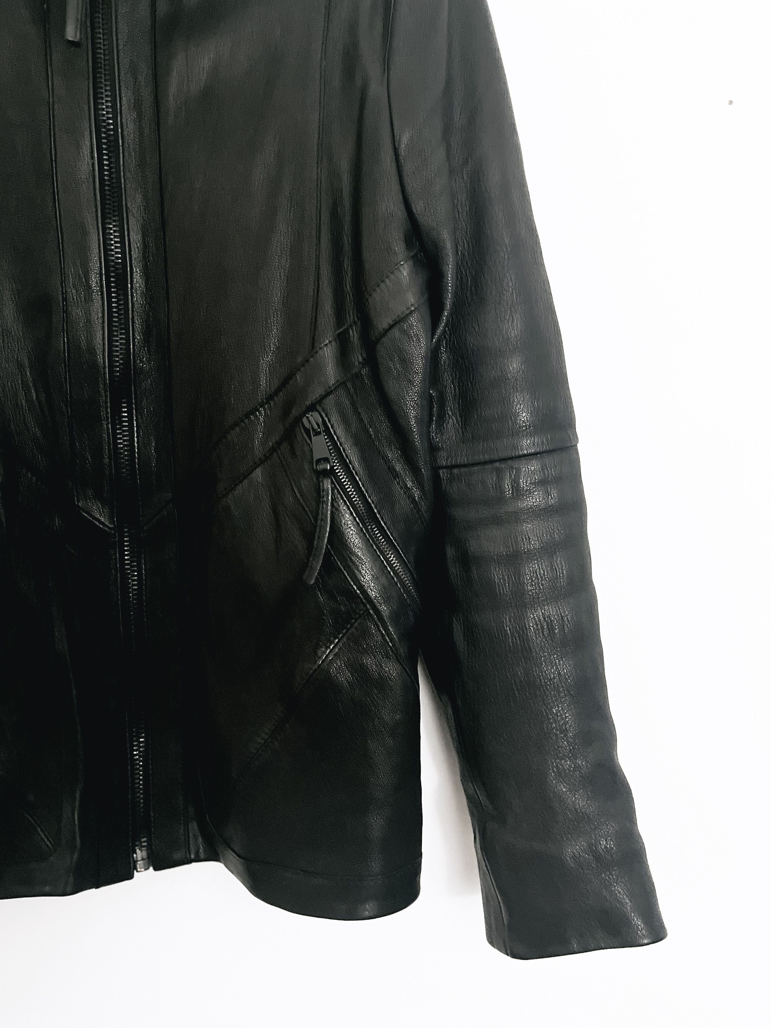Alexandre Plokhov Biker style - goat skin leather jacket Size US S / EU 44-46 / 1 - 10 Thumbnail