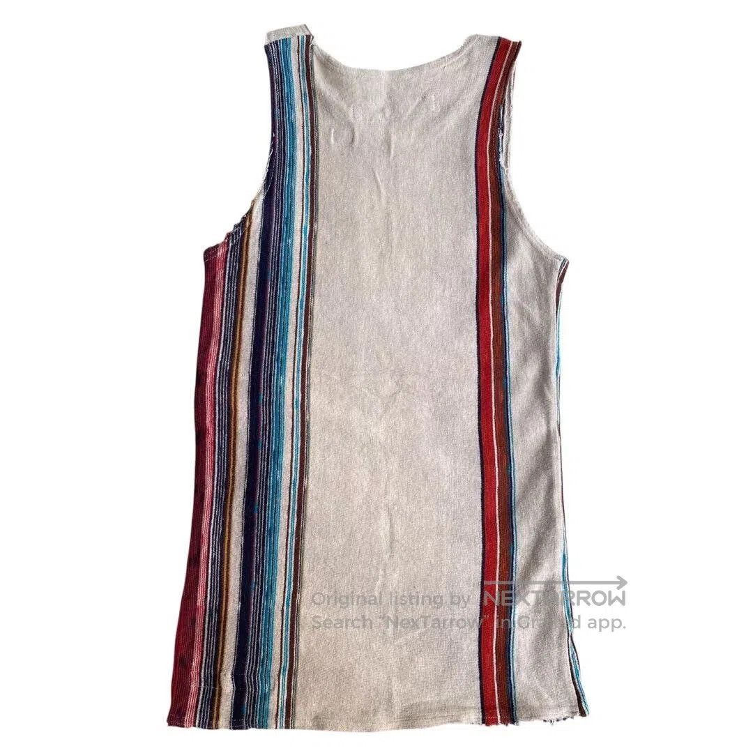 Kapital Japanese Kapital Knit Vest with Stripes. Size XS / US 0-2 / IT 36-38 - 2 Thumbnail