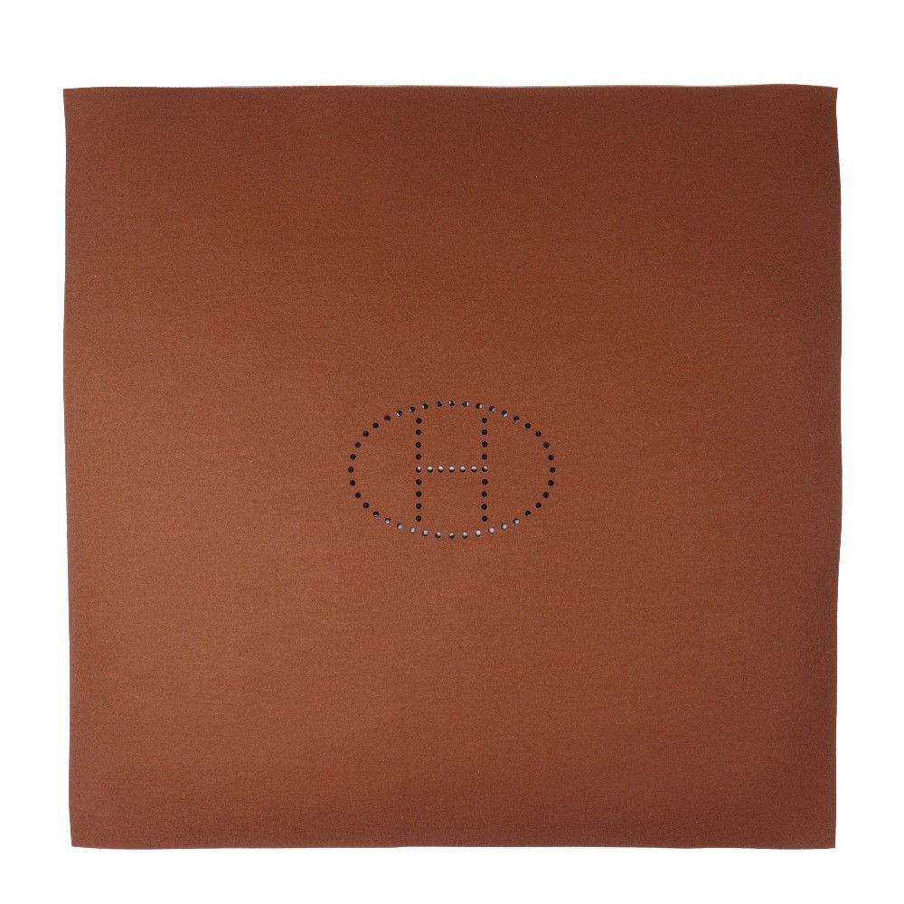Hermes Hermes Hermès H Logo Felt Playmat 73cm x 74.5cm Textile Other DUTY FREE for USA Size ONE SIZE - 1 Thumbnail