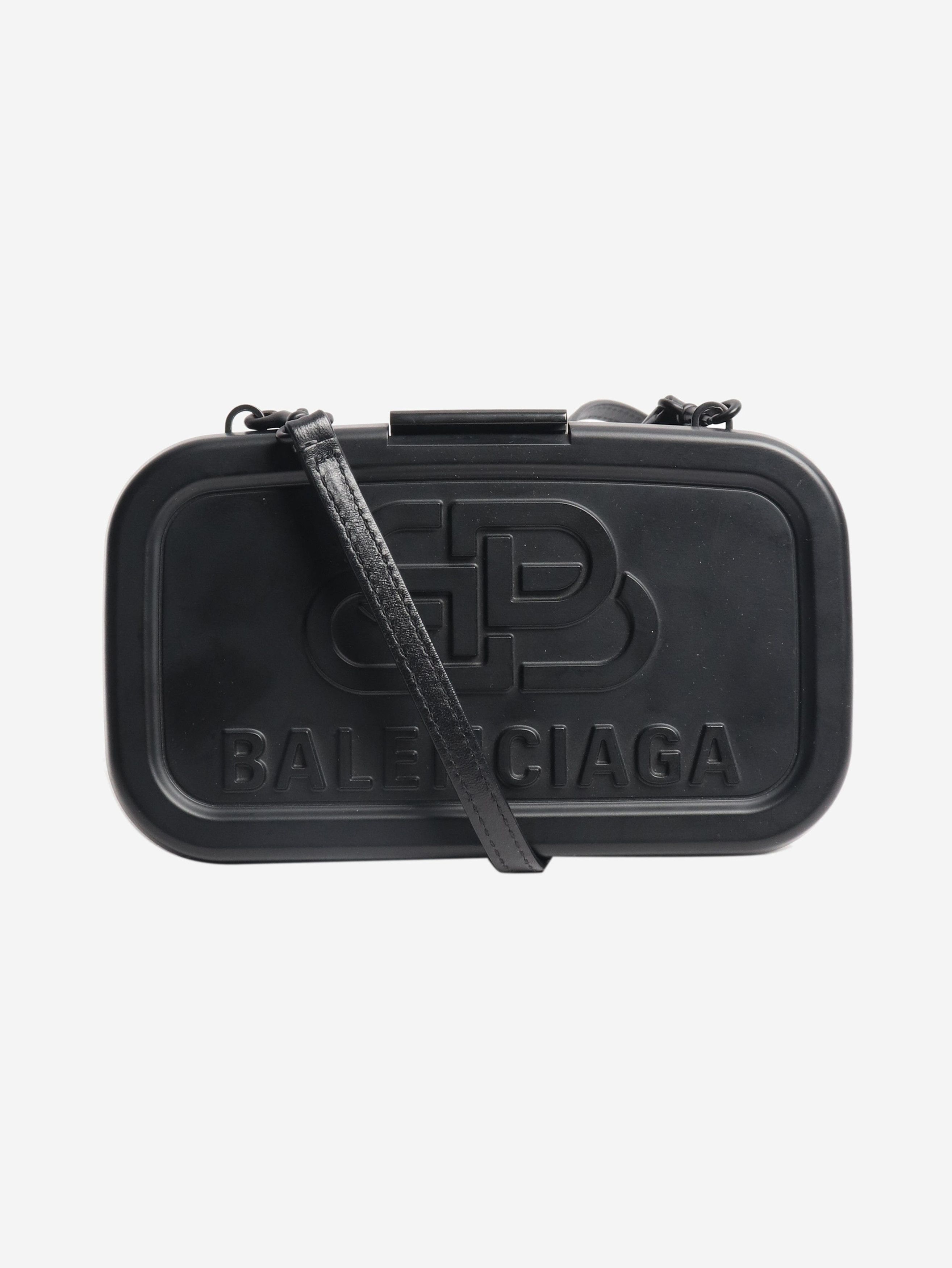Balenciaga Black pillbox bag Size ONE SIZE - 1 Thumbnail