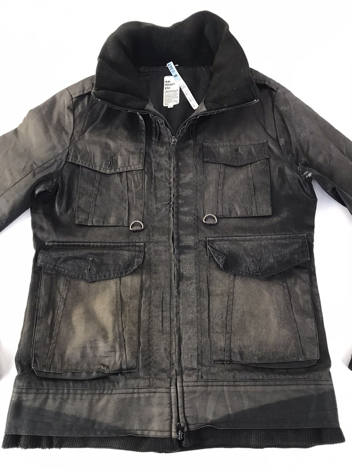 Japanese Brand Semantic Design Bomber Padded Jacket Cyber Punk YA848j Size M / US 6-8 / IT 42-44 - 2 Thumbnail