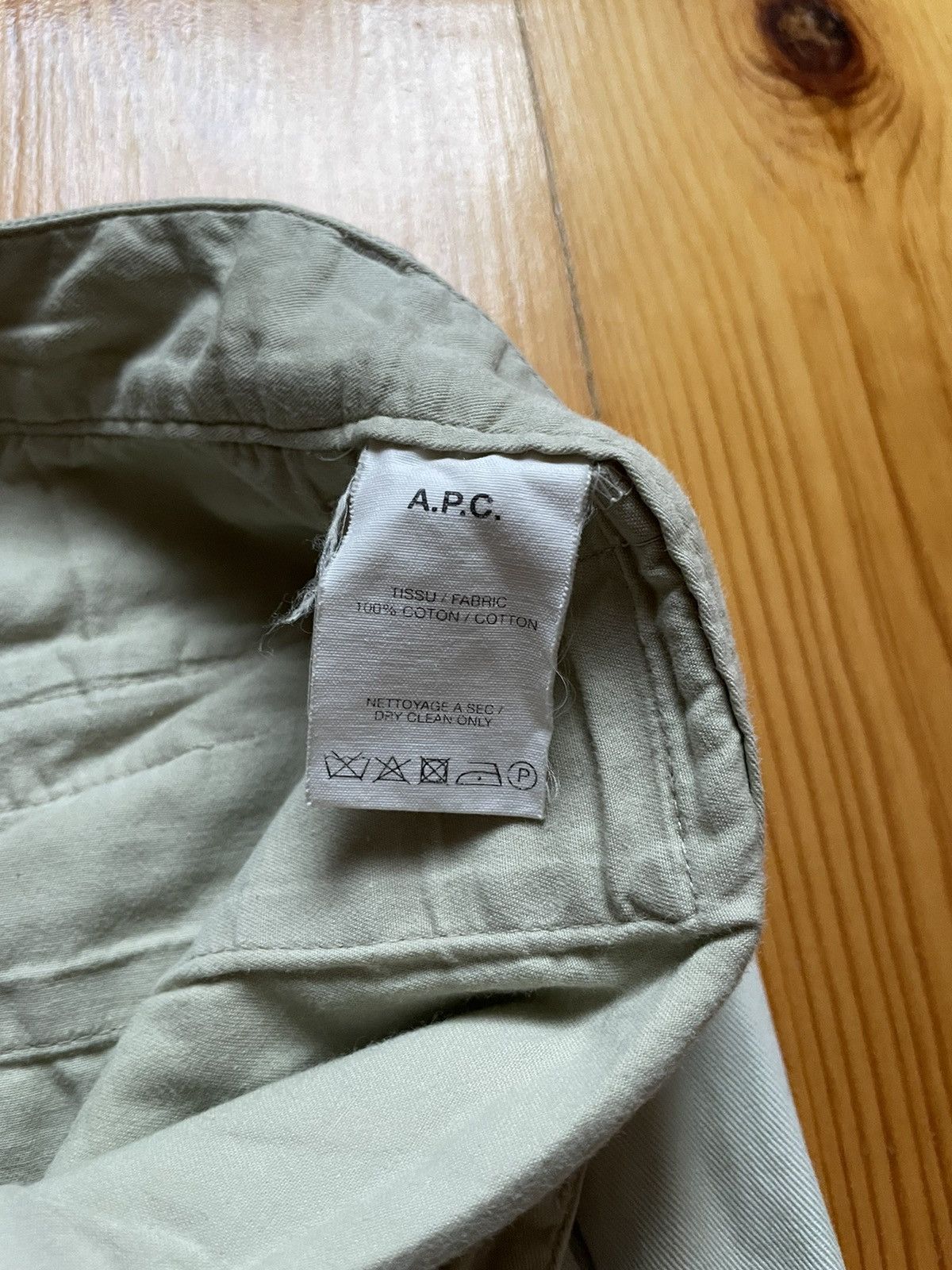A.P.C. A.P.C. Rue Madame Paris Men's Classic Chino Cotton Pants Size US 29 - 6 Thumbnail
