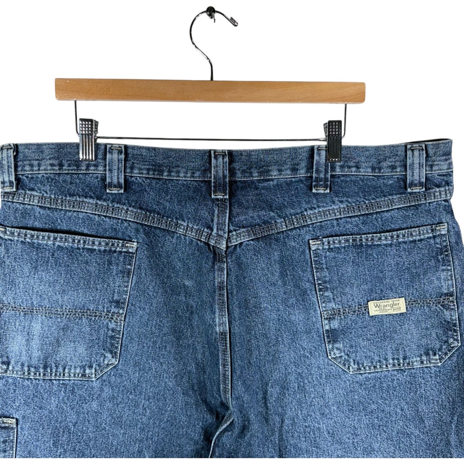 Wrangler Vintage Wranger Denim Shorts 42x10 Mens Size US 42 / EU 58 - 6 Thumbnail