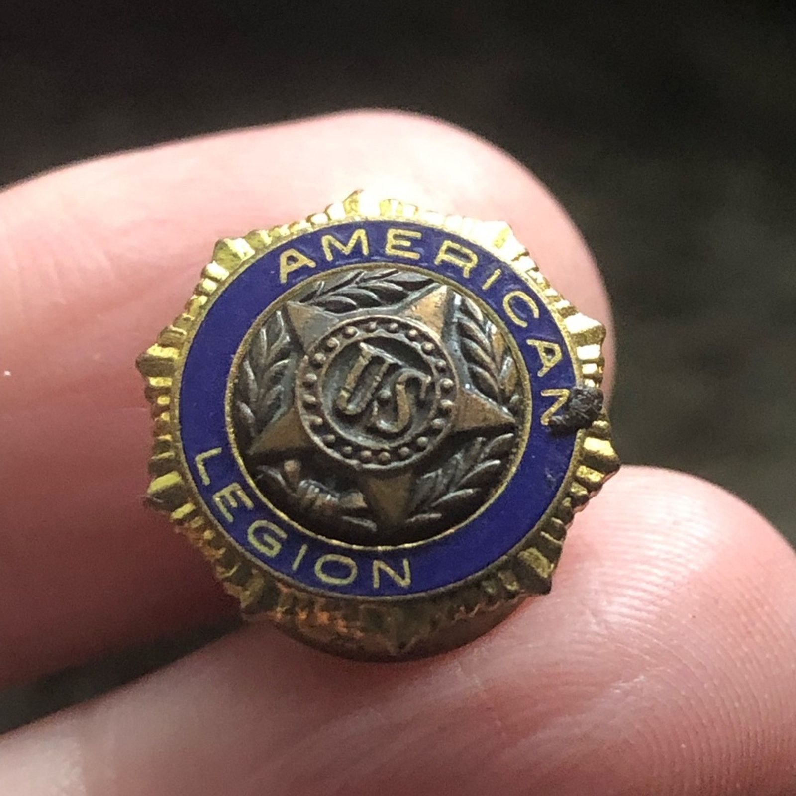 Other Antique 1866 American Legion suit uniform button cover Size ONE SIZE - 1 Thumbnail