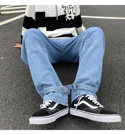 Jean Skateboard Baggy Carpenter Denim Jeans Cargo y2k Size US 32 / EU 48 - 4 Thumbnail