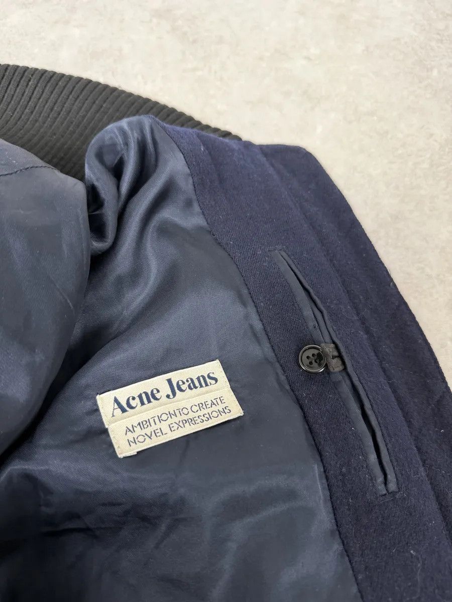 Acne Studios AW2007 Acne Studios Navy Wool Jacket Size US S / EU 44-46 / 1 - 8 Thumbnail