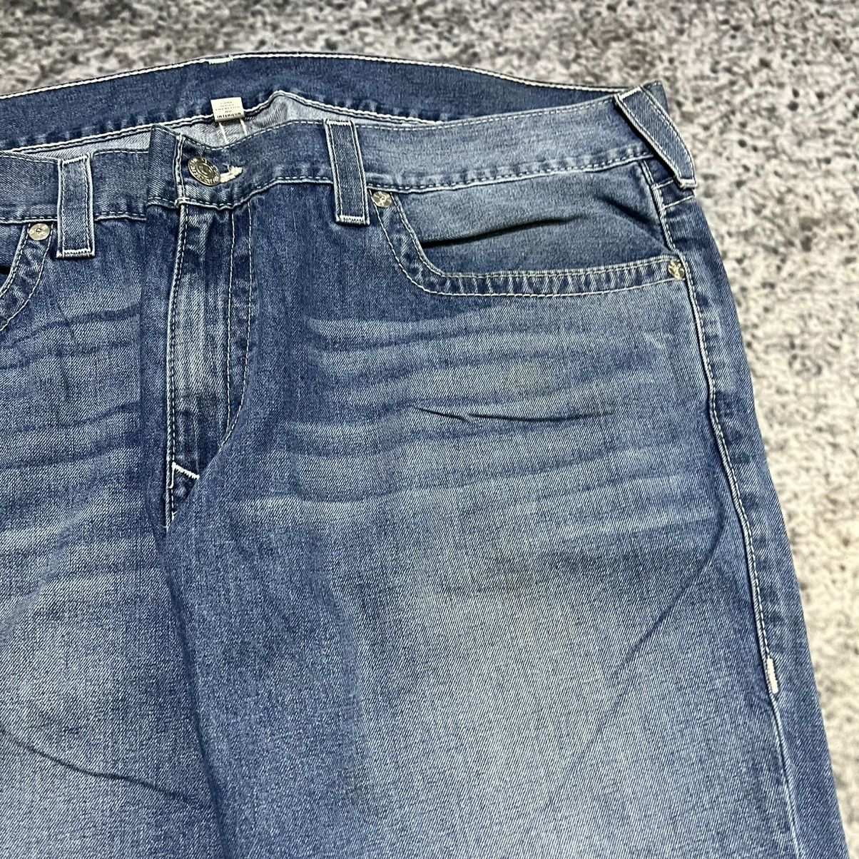 True Religion True Religion Blue Straight Fit Denim Y2K Hip-Hop Jeans Size US 44 / EU 60 - 5 Thumbnail