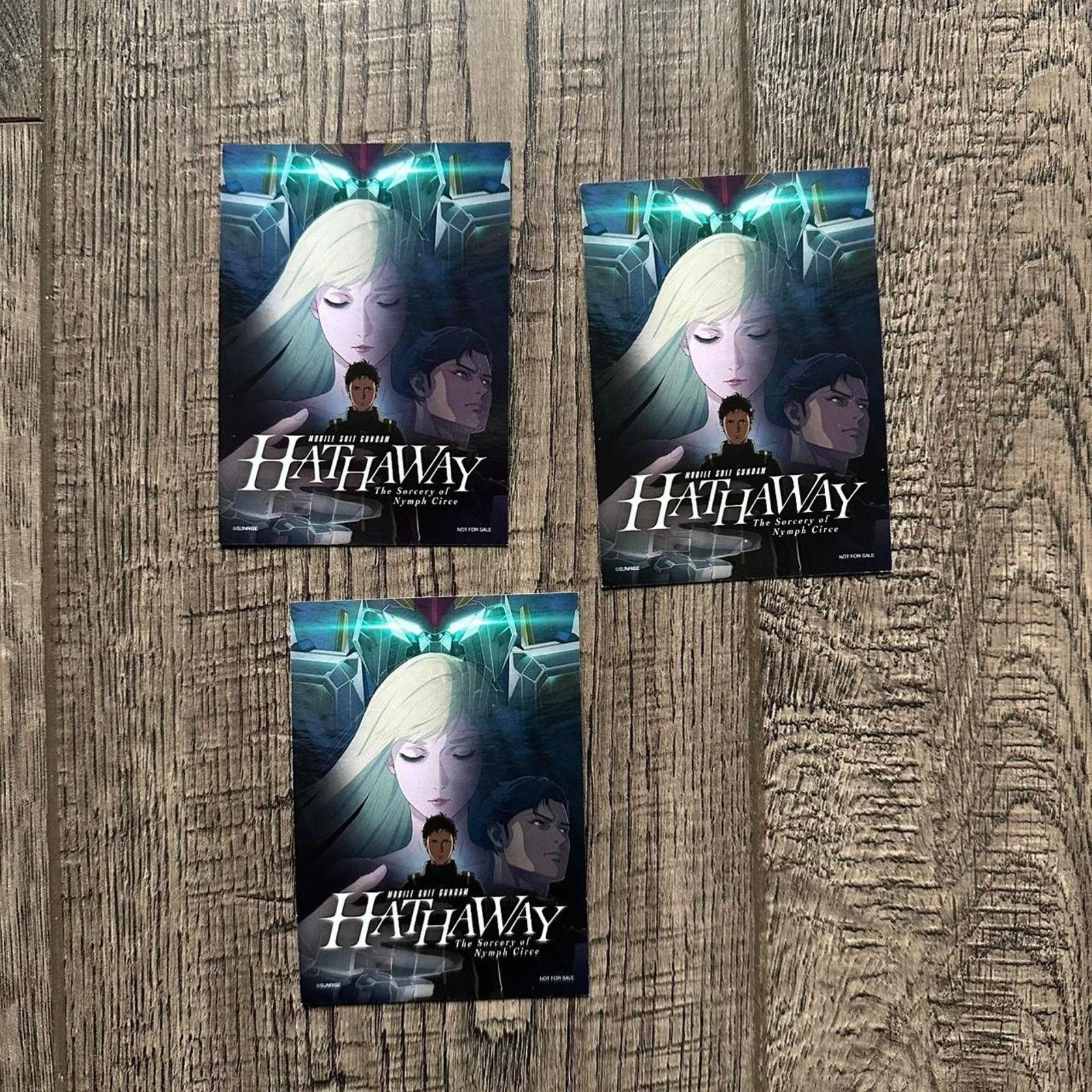 Japanese Brand 2026 Mobile Suit Gundam Hathaway Movie Mini Card Set Lot Size ONE SIZE - 5 Thumbnail