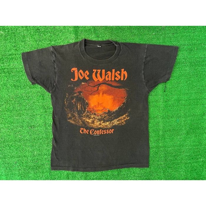 Vintage mVintage 80s Joe Walsh Tour Shirt 1985 The Confessor Tour | Grailed