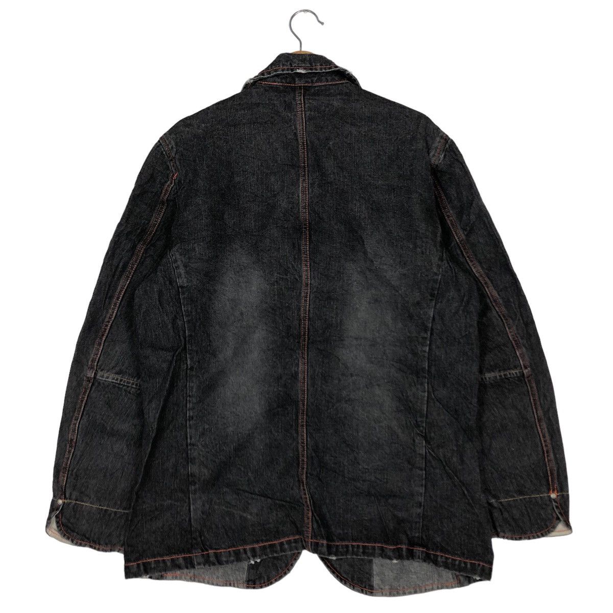 Japanese Brand 🔥90’s Denim Work Jacket Union Made Open Dich Sugar Cane Size US L / EU 52-54 / 3 - 8 Thumbnail