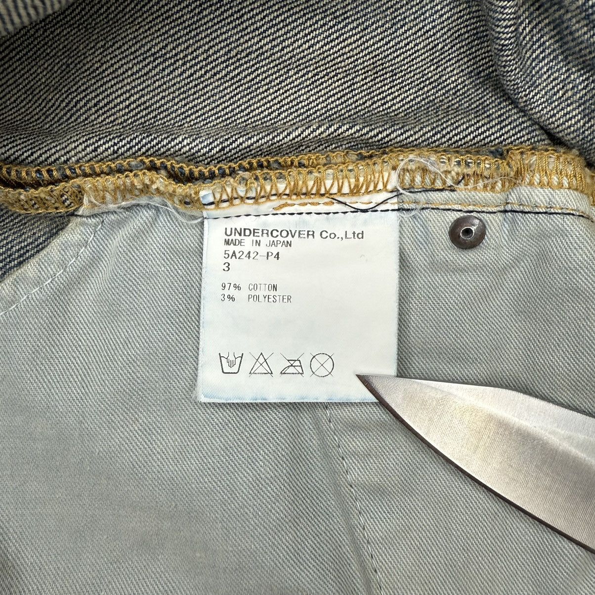 Jun Takahashi × Undercover Undercover ‘05 Skull Denim Size 3 Size US 33 - 8 Thumbnail