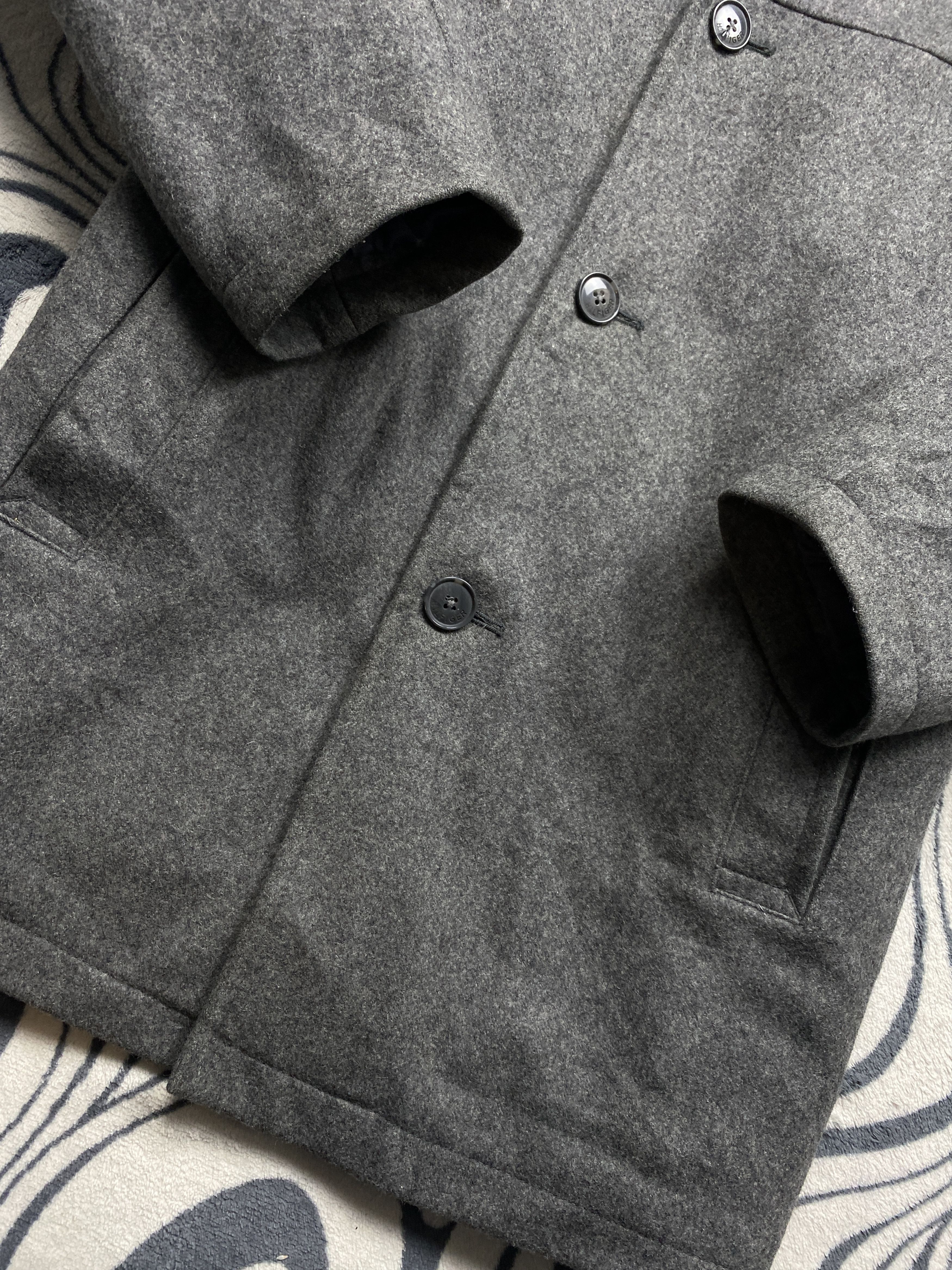 Tommy Hilfiger Tommy Hilfiger Wool Coat Size US L / EU 52-54 / 3 - 3 Thumbnail