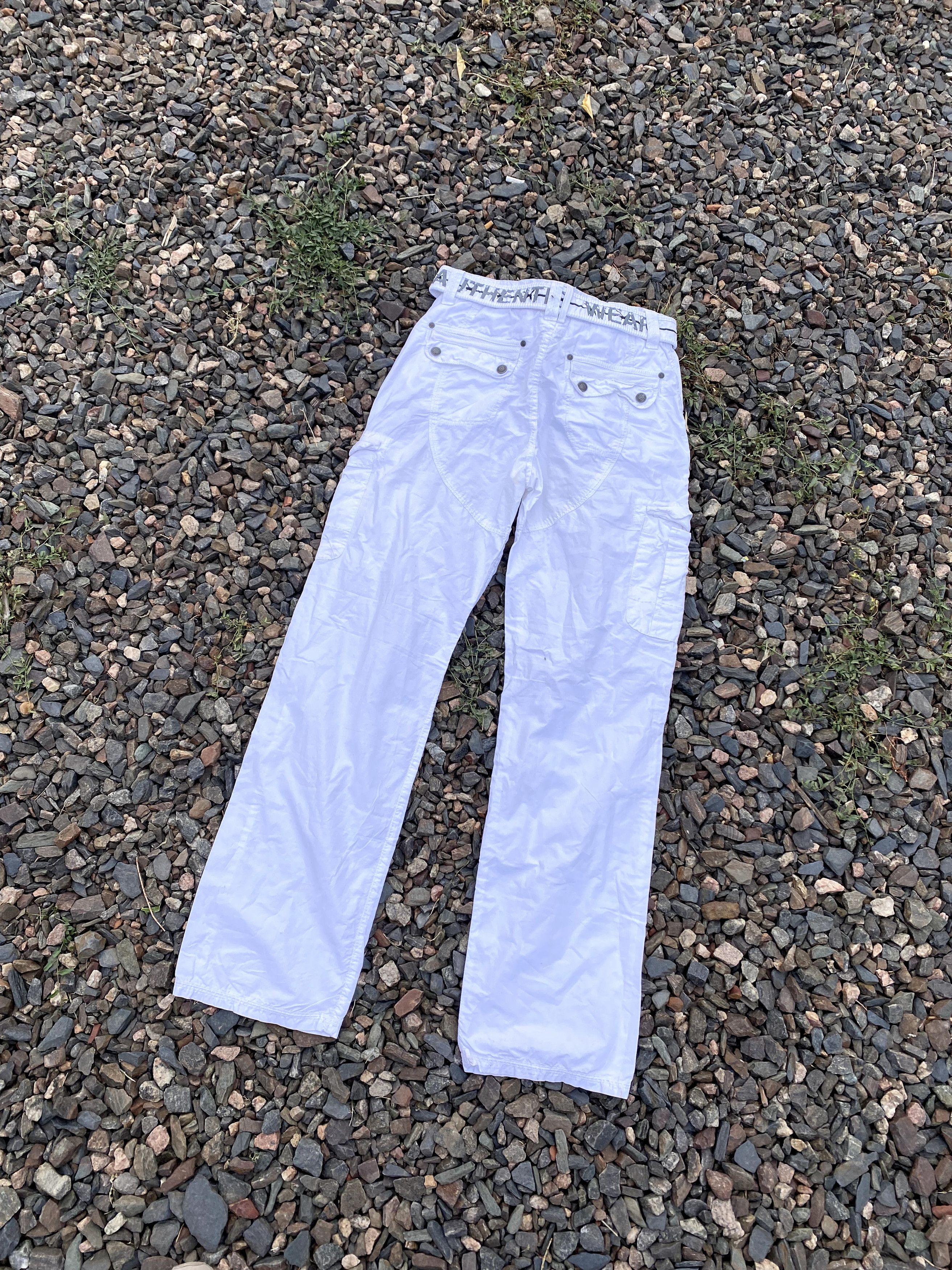 Beauty Beast × If Six Was Nine Vintage White Cargo Multi Pocket Pants Streetwear Size 32 Size US 32 / EU 48 - 10 Thumbnail