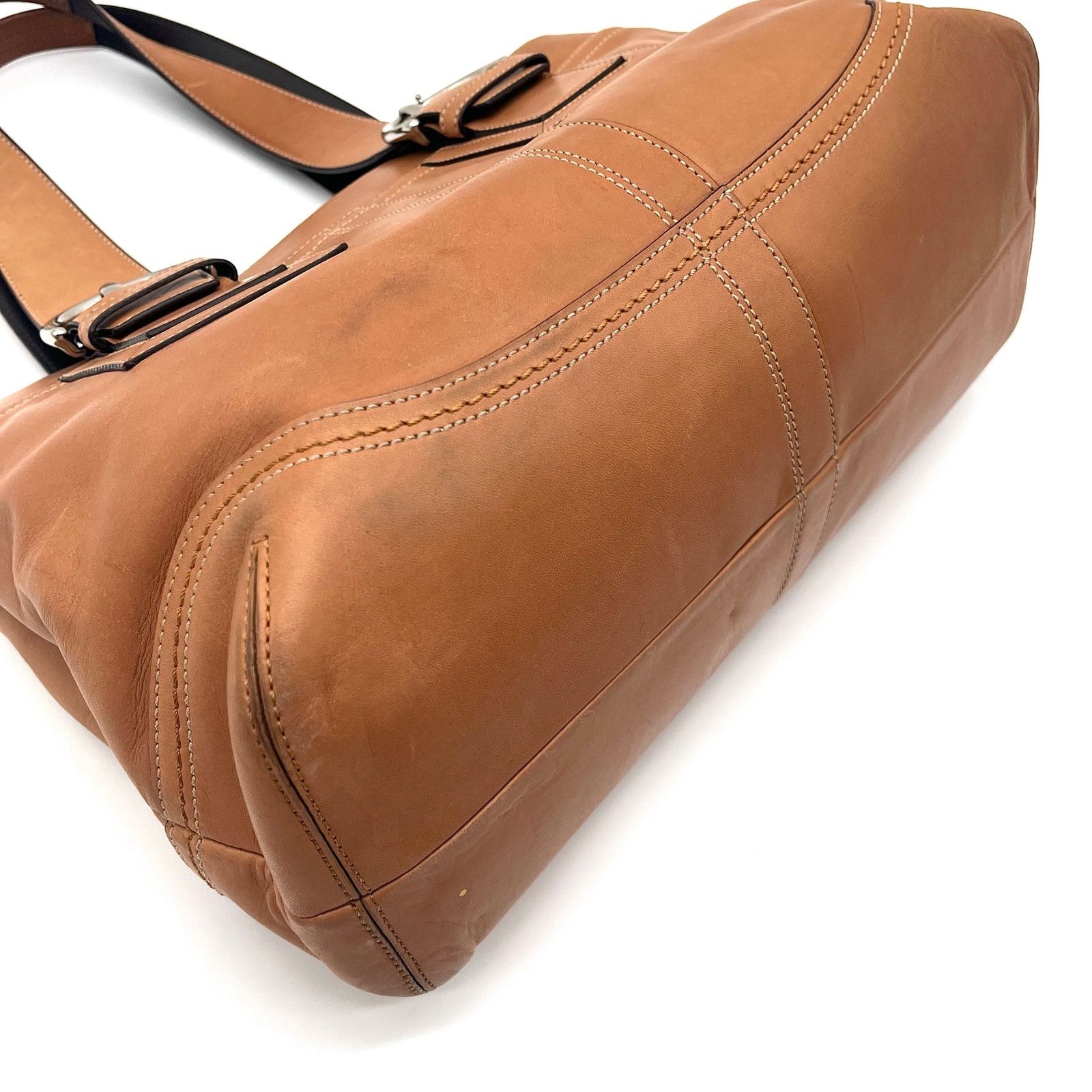 Coach COACH Soho Leather Satchel, Large Buckles Size ONE SIZE - 10 Thumbnail