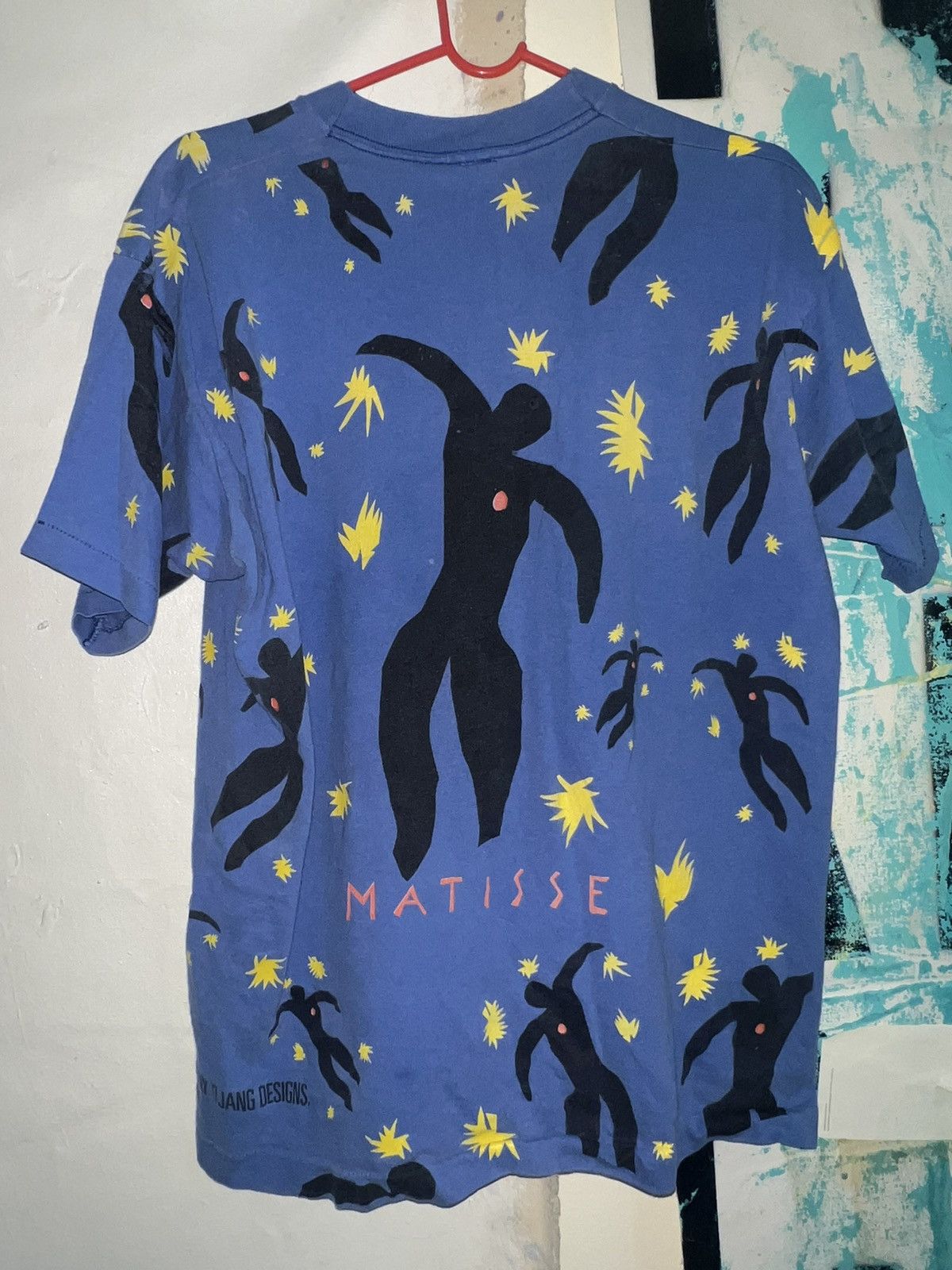 Vintage Henri Matisse All Over Print Vintage Tee Size US XL / EU 56 / 4 - 4 Thumbnail