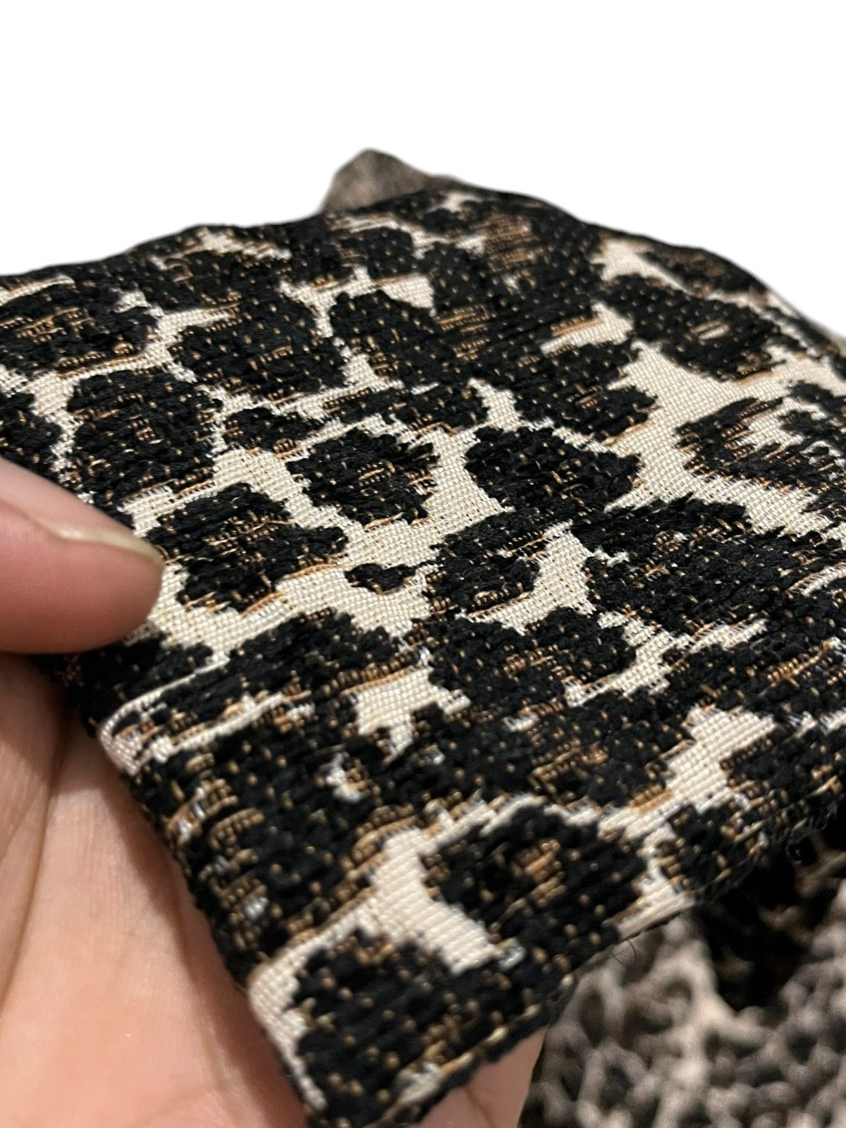 Edifice Japan × Japanese Brand Edifice one Tuck Leopard JQ Wide Pants Size US 34 / EU 50 - 3 Thumbnail