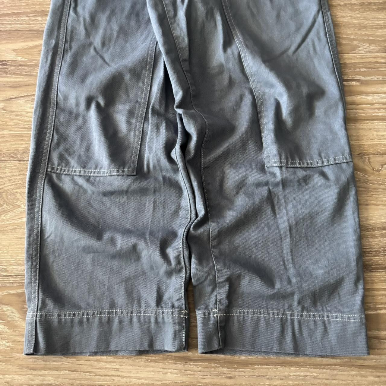 Vintage Crazy Vintage Y2K/2000s Baggy Faded Blue Workwear Skater Style Pants! 36x30 Size US 36 / EU 52 - 6 Thumbnail