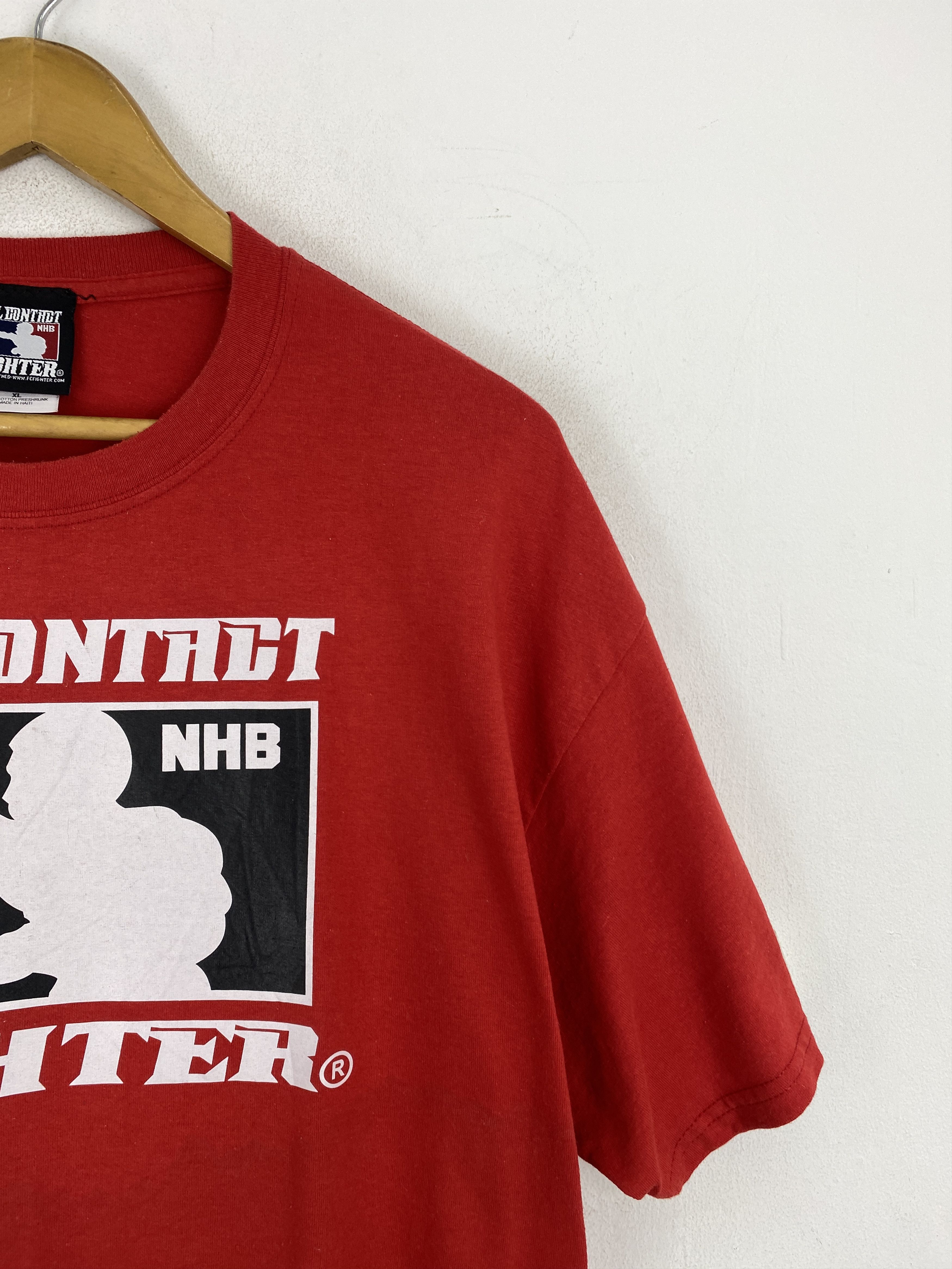 Vintage Vintage Full Contact Fighter NHB Printed Tee TA0667 Size US XL / EU 56 / 4 - 11 Thumbnail