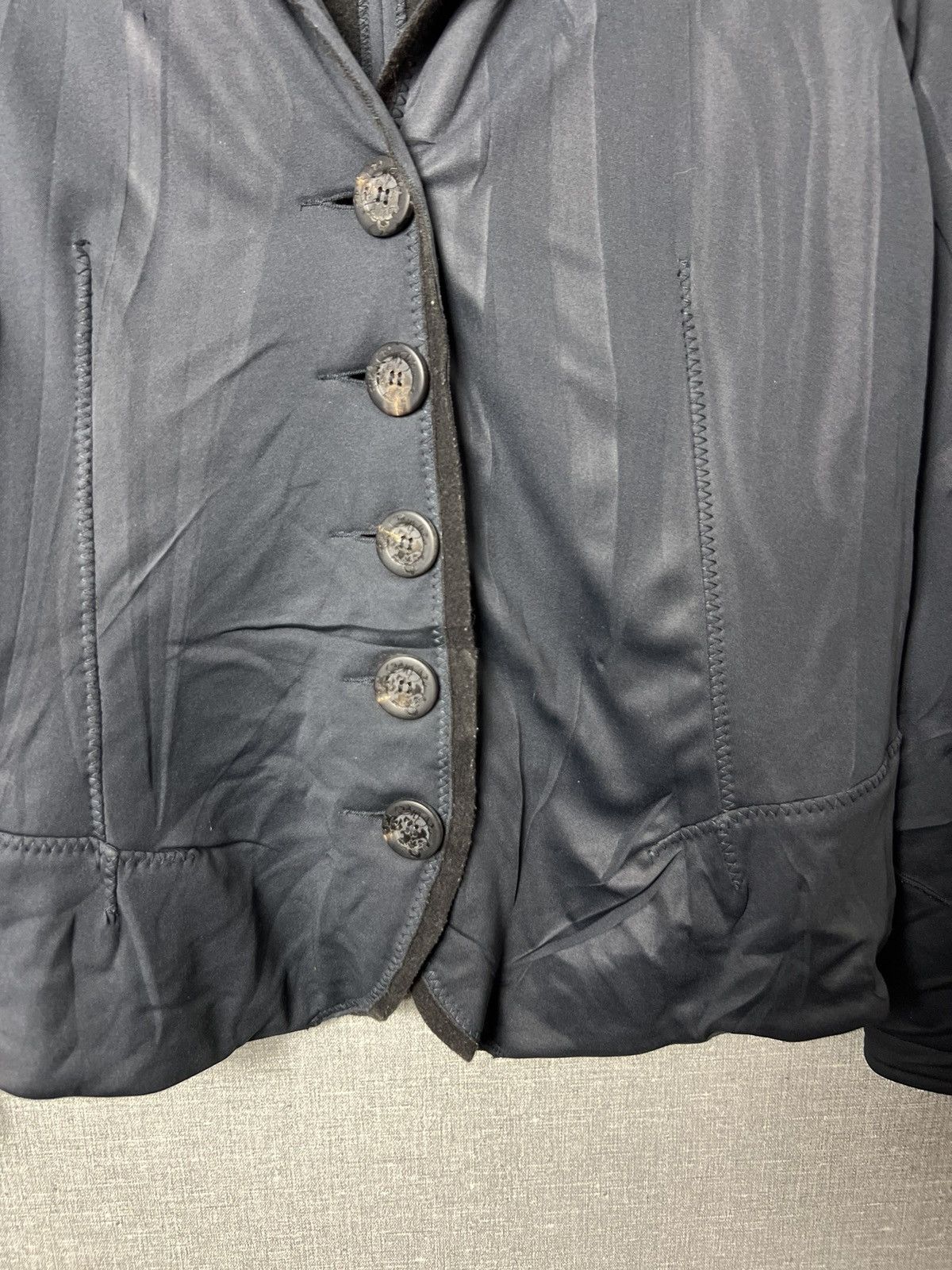 Marithe + Francois Girbaud Avant-Garde Marithe Francois Girbaud MFG Wool Blazer Jacket Size M / US 6-8 / IT 42-44 - 5 Thumbnail
