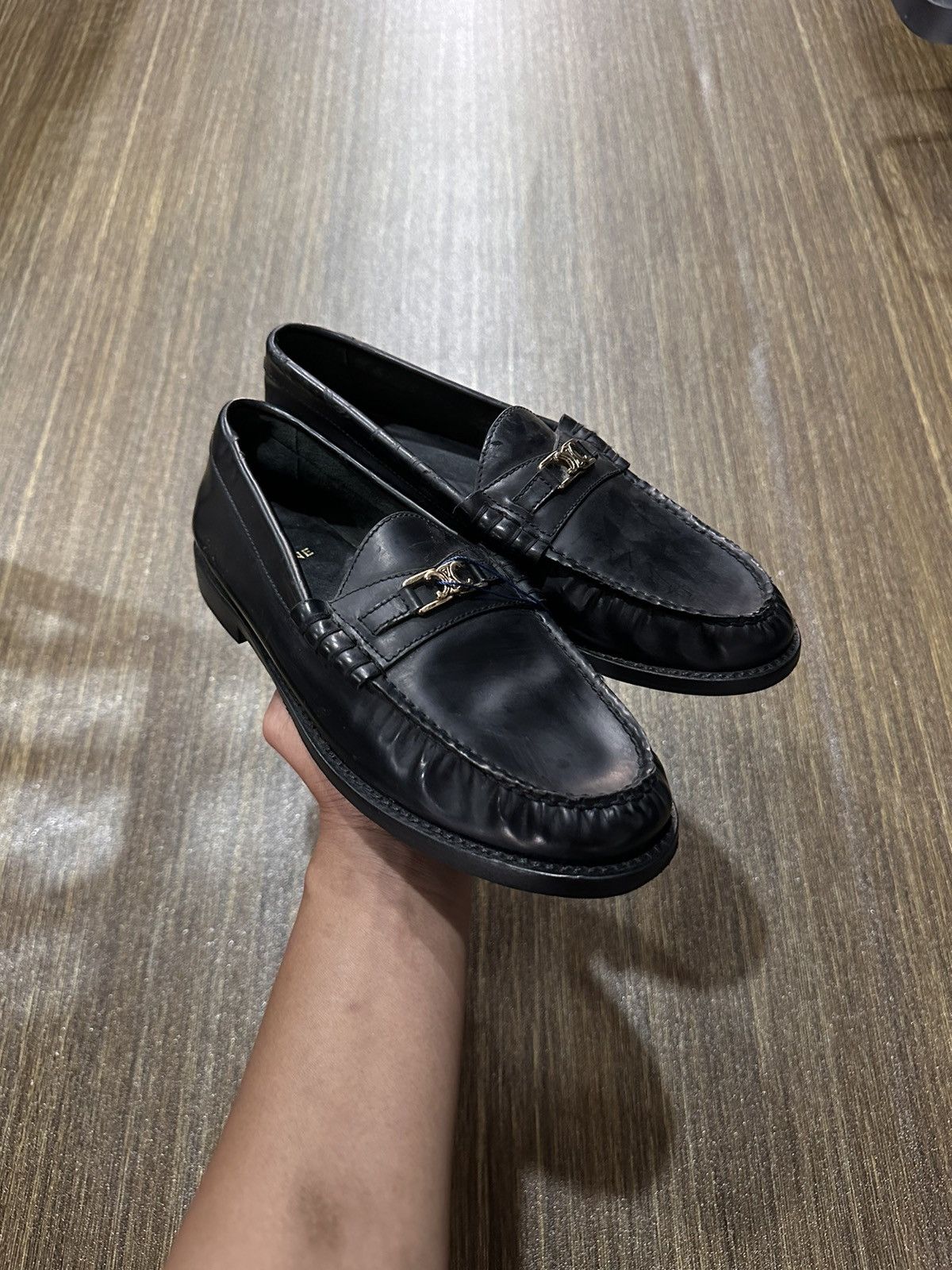 image of Celine Loafers in Black, Women's (Size 6.5)