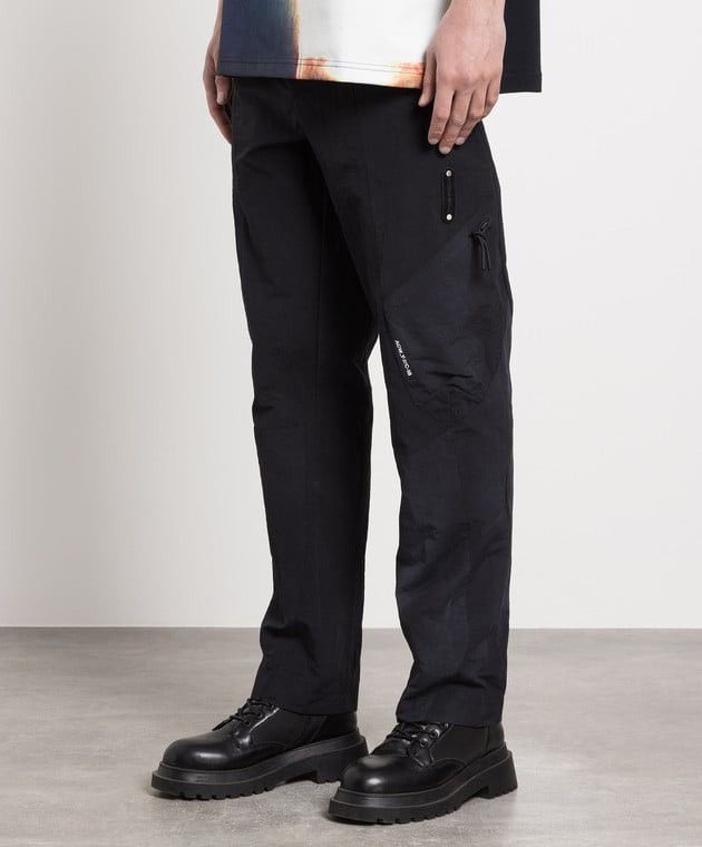A-COLD-WALL* A-COLD-WALL* Black Polyamide Cargo Pants Size US 34 / EU 50 - 2 Thumbnail