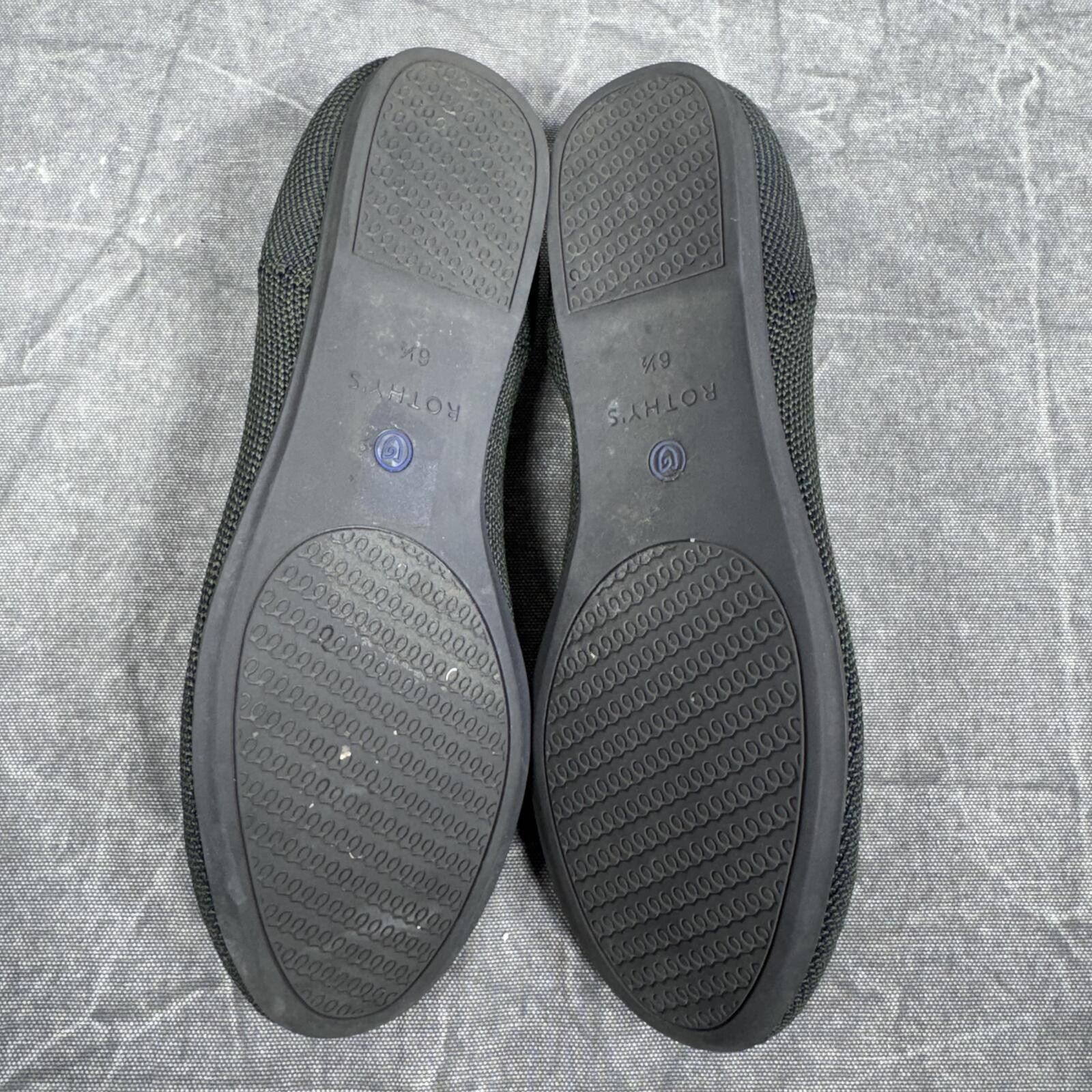 Rothy's Rothys Flats Women's 6.5 Olive Loafers Slip On Ballet Size US 7.5 / IT 37.5 - 4 Thumbnail