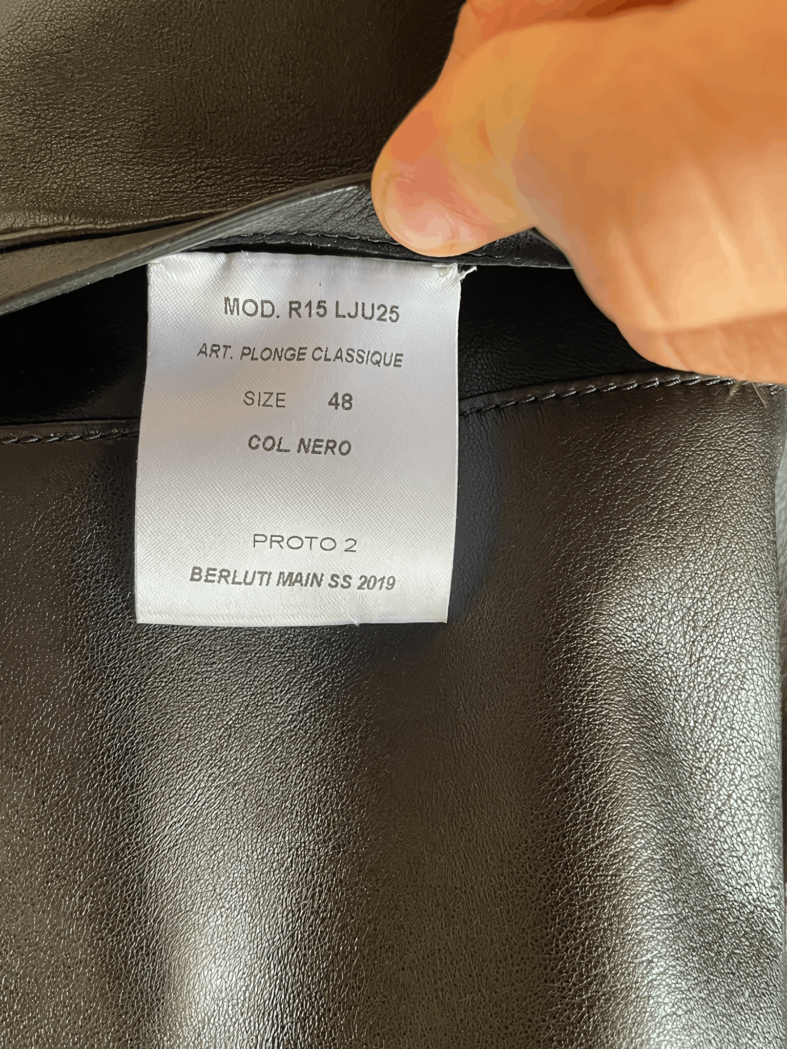Berluti S/S 2019 RUNWAY LEATHER COAT BY KRIS VAN ASSCHE Size US M / EU 48-50 / 2 - 5 Thumbnail