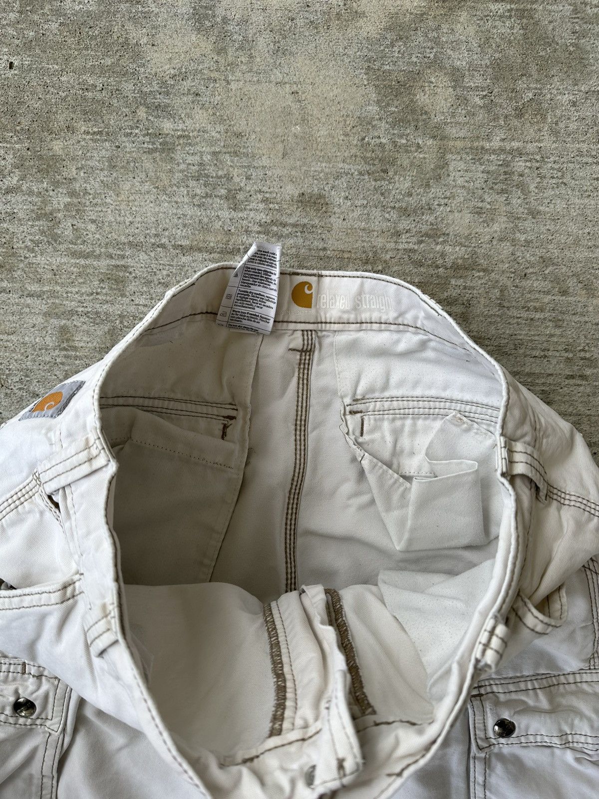 Carhartt × Vintage Carhartt Baggy Cargo Workwear Pants Size US 33 - 9 Thumbnail
