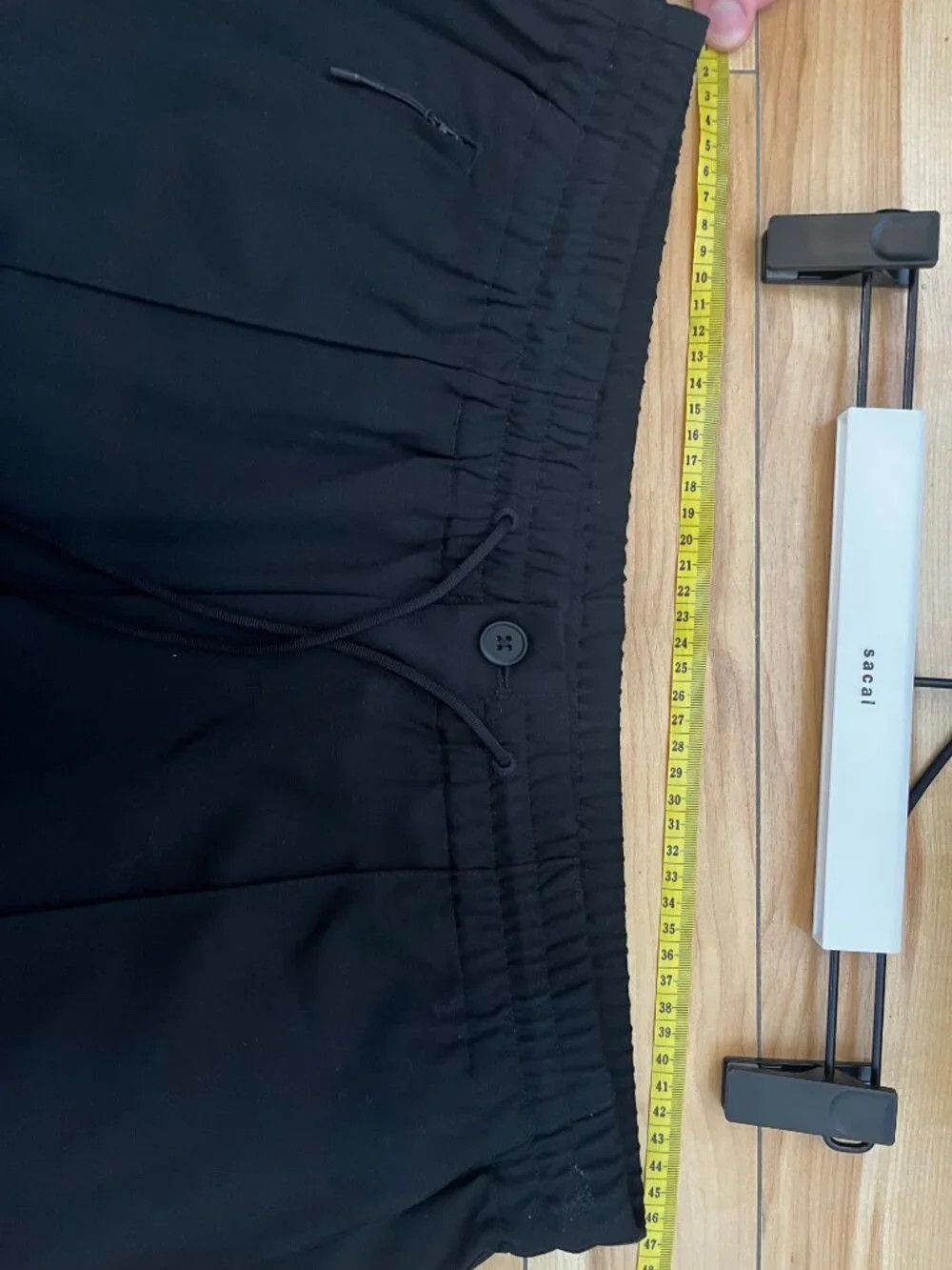 Y-3 Y3 stretch wool trousers Size US 35 - 2 Thumbnail