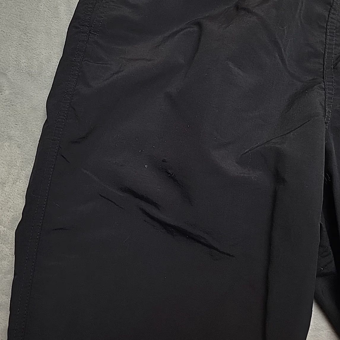 Lands' End VINTAGE Lands' End Track Pants Womens 18 Black Windbreaker Jogger USA Y2K Size 40" / US 18 - 5 Thumbnail