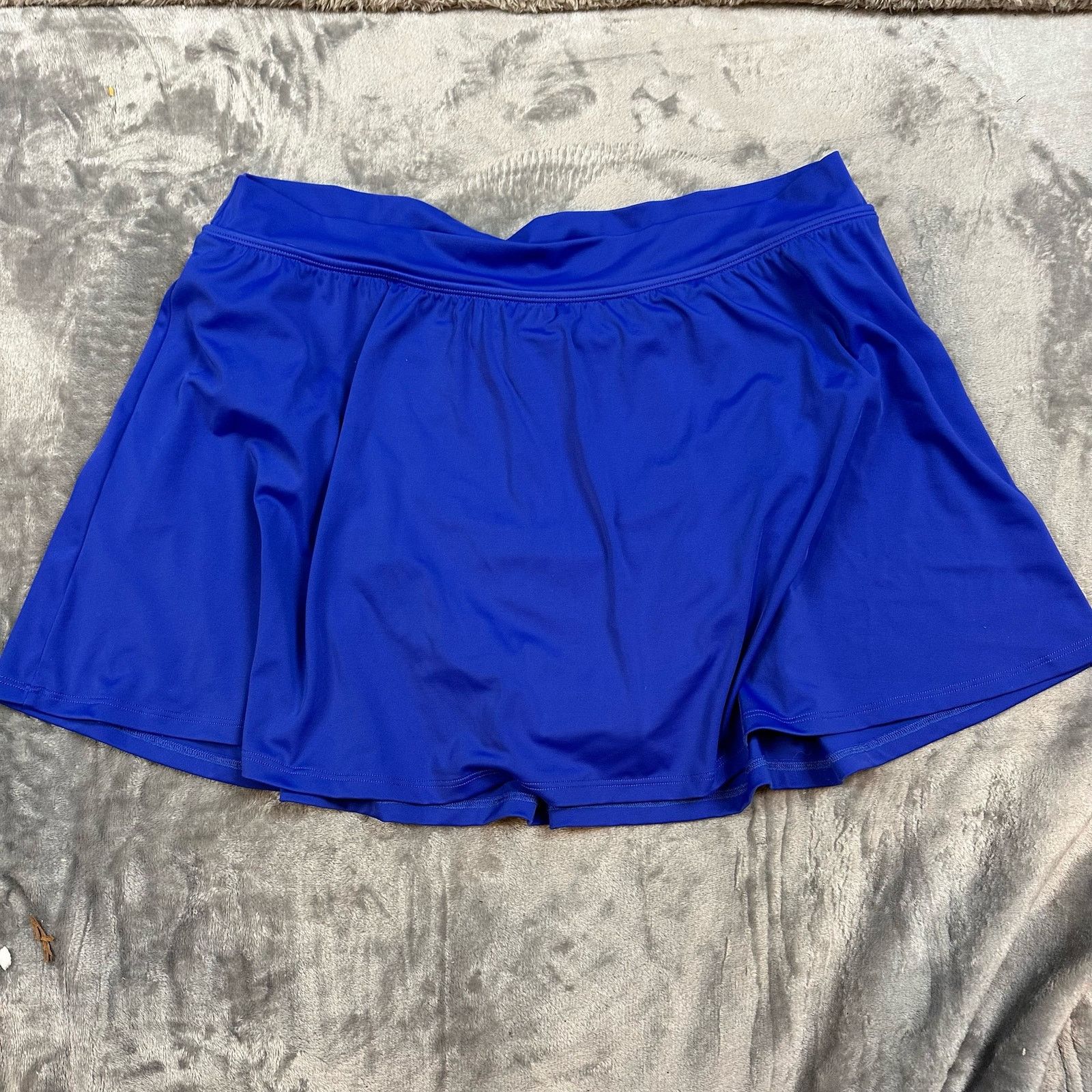 L.L. Bean LL Bean Blue Swim Skirt Swimskirt Skirted Bottoms 18 18W Size 40" / US 18 - 1 Thumbnail