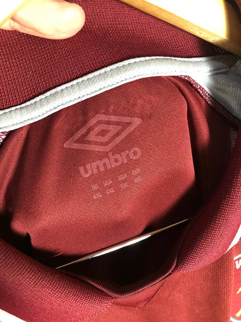 Umbro VINTAGE UMBRO FC WEST HAM UNITED ENGLAND SOCCER JERSEY RETRO Size US XXL / EU 58 / 5 - 3 Thumbnail