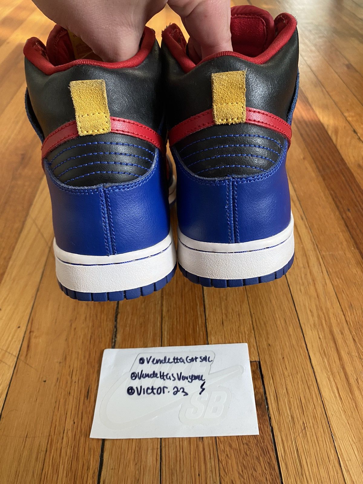 Nike Nike Sb Dunk High Comic Boom PROMO SAMPLE 9999 US9 Size US 9 / EU 42 - 6 Thumbnail