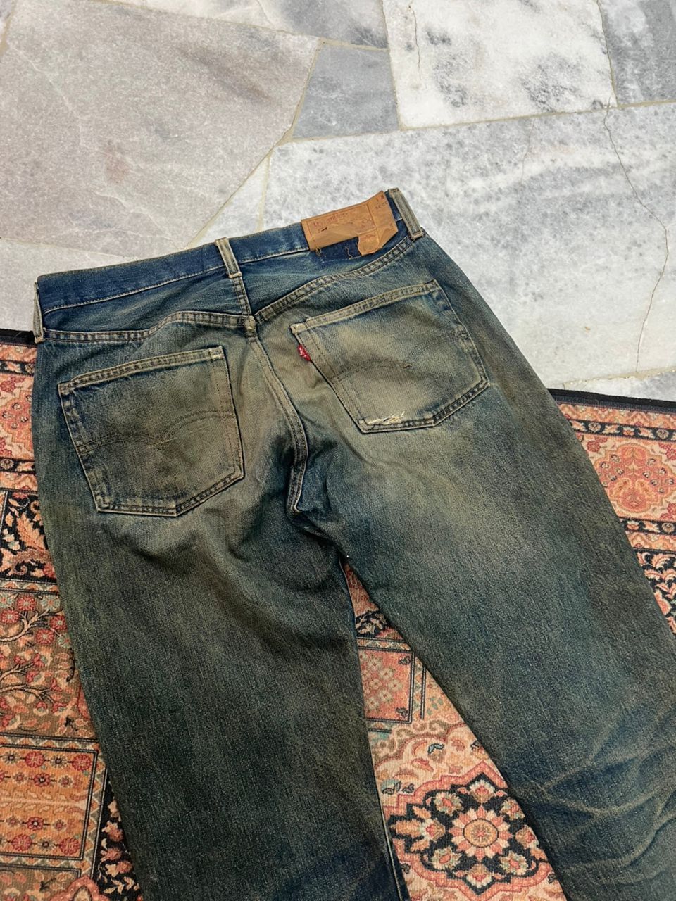 Levi's × Vintage Vintage 1990’s Levis big E 110 Anniversary Selvedge Denim Size US 32 / EU 48 - 7 Thumbnail