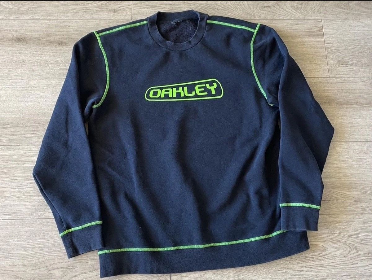 Oakley Vintage 90s Oakley software mad science sweatshirt L