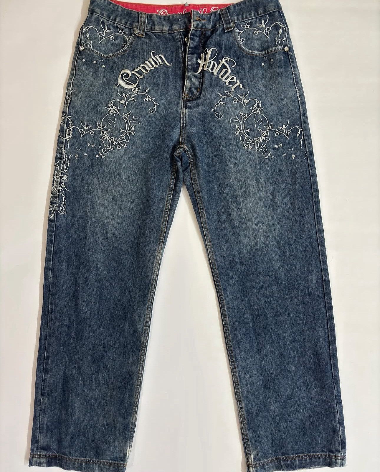 Other embroidery pants,hip-hop pants Size 34" / US 12 / IT 48 - 2 Thumbnail