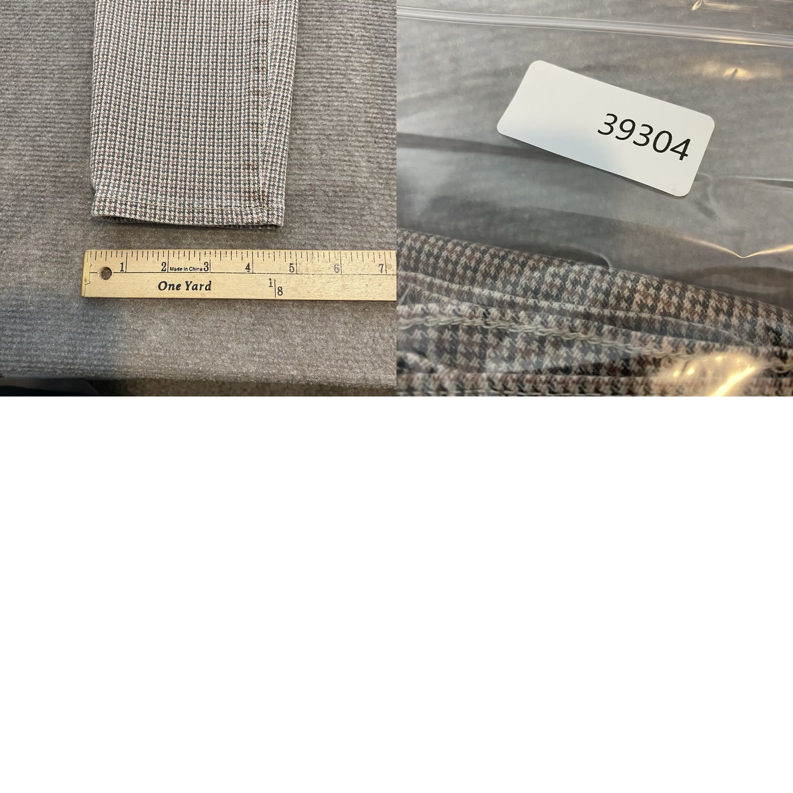 Frame FRAME Le High Skinny Jeans Womens 26 Tawny Houndstooth Stretch 26x29 Denim Zipper Slim Multicolor 90s? Size 26" / US 2 / IT 38 - 9 Thumbnail