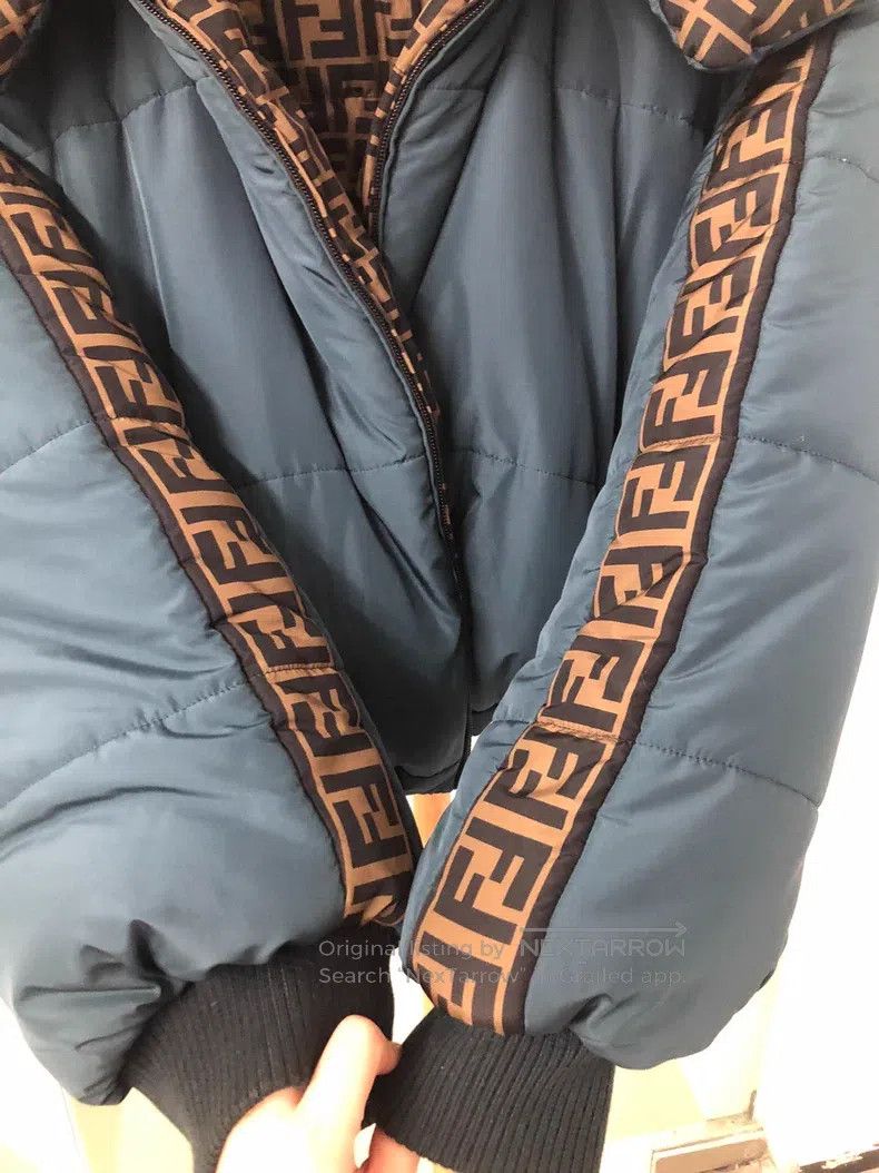 Fendi Fendi All-over printed down jacket reversible Size M / US 6-8 / IT 42-44 - 5 Thumbnail
