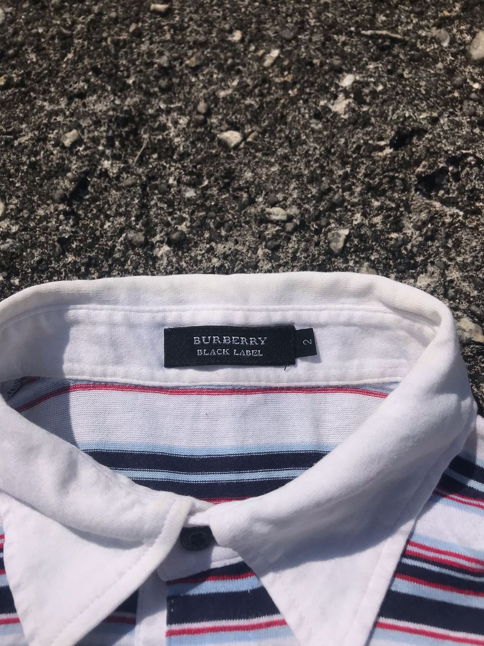 Burberry × Polo Ralph Lauren Black label Burberry polo shirt Size US S / EU 44-46 / 1 - 4 Thumbnail