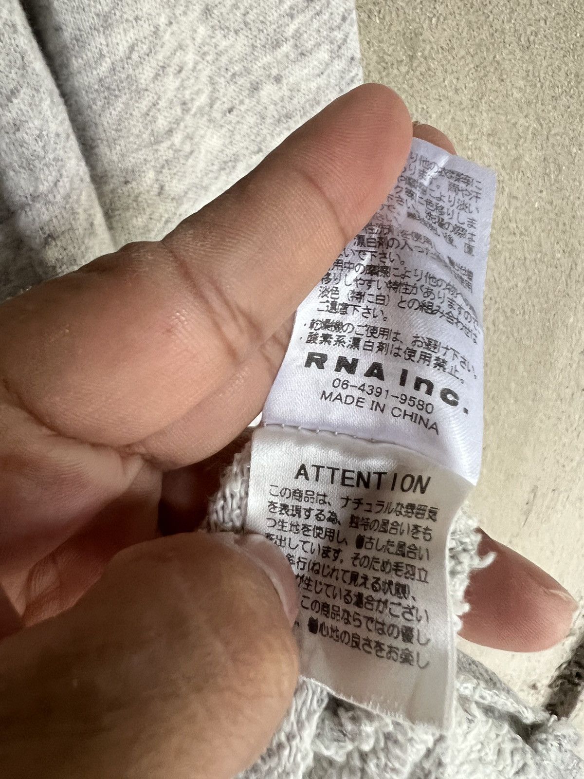 Japanese Brand Japanese Brand RNA Seditionaries Reconstructed Sweatshirt Size S / US 4 / IT 40 - 6 Thumbnail