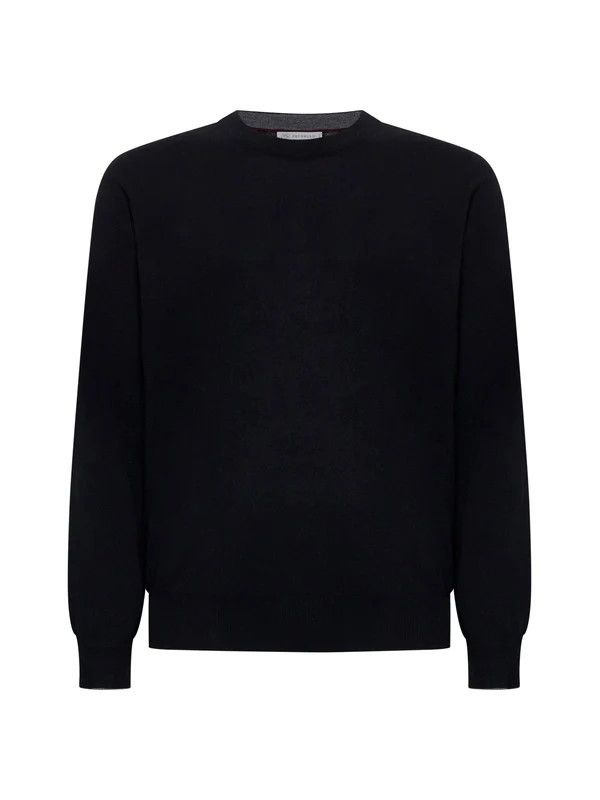 Brunello Cucinelli o1w1db10425 Cashmere Sweater in Black Size US S / EU 44-46 / 1 - 1 Thumbnail