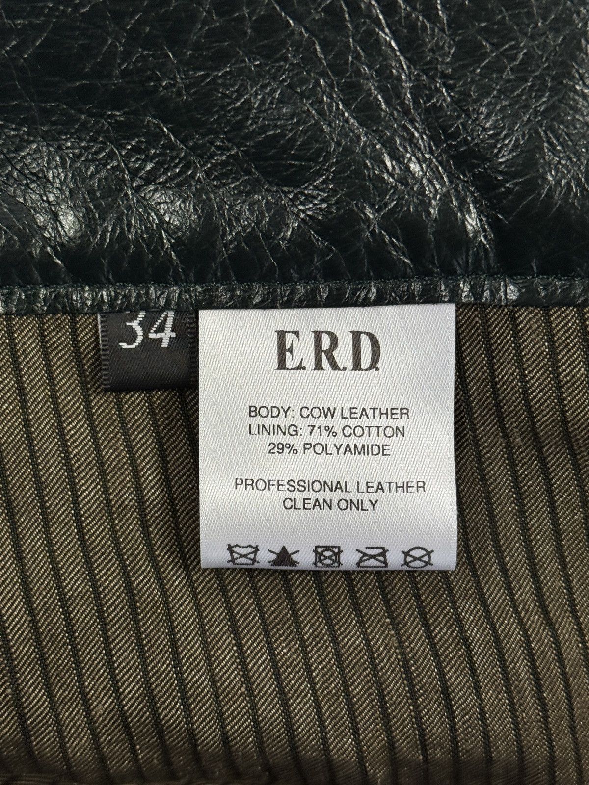 Enfants Riches Deprimes LONG NIGHT LEATHER PANTS DEEP GREEN Size US 34 / EU 50 - 7 Thumbnail