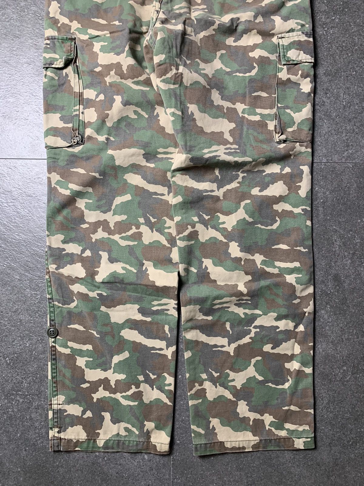 GOODENOUGH 2000s Goodenough Camouflage Cargo Pants Size US 30 / EU 46 - 9 Thumbnail