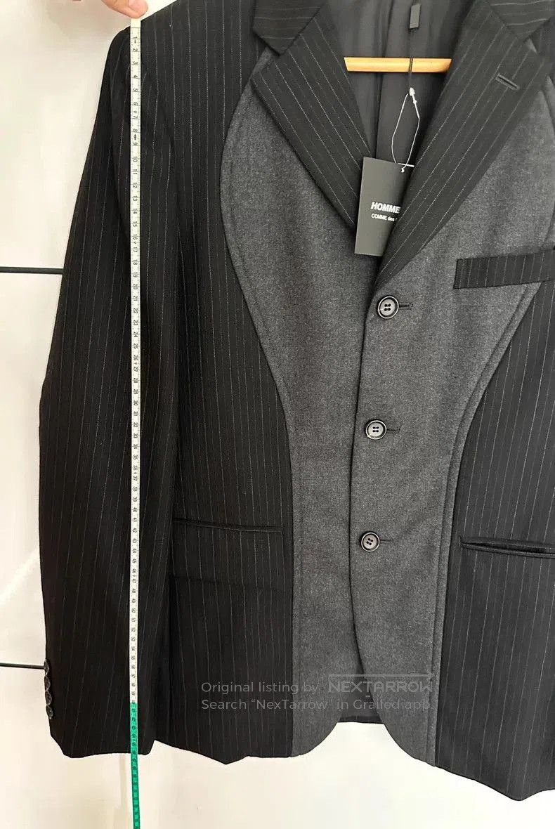Comme des Garcons CDG Homme Deux Wool Suit Jacket Black M. Size US M / EU 48-50 / 2 - 7 Thumbnail