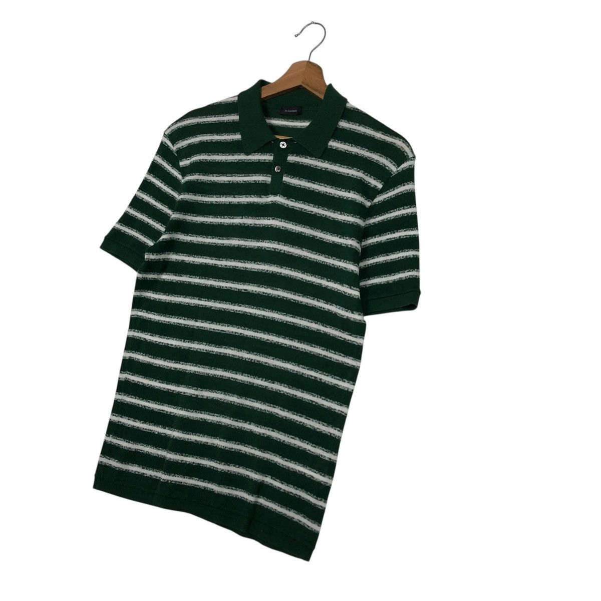 Jil Sander 🔥JILL SANDER POLO STRIPED DESIGN Size US S / EU 44-46 / 1 - 2 Thumbnail