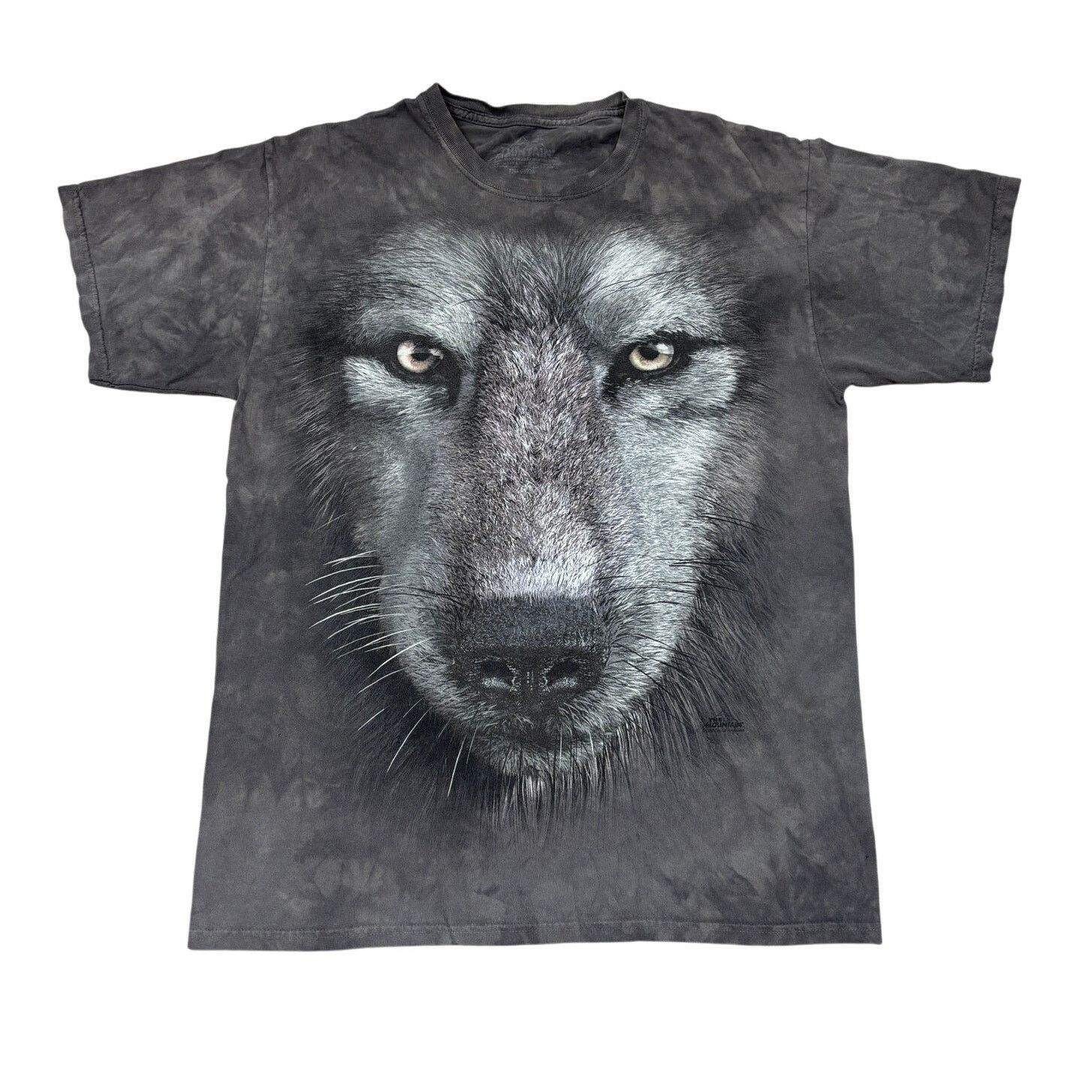 The Mountain The Mountain Wolf Face AOP Short Sleeve T Shirt Men's Large Size US L / EU 52-54 / 3 - 1 Thumbnail